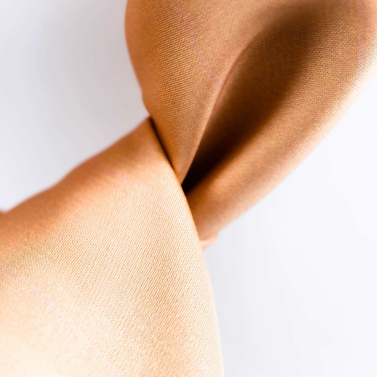 Eșarfă damă din satin, imprimeu cu buline și margini dungate, 70 x 70 cm - Champagne