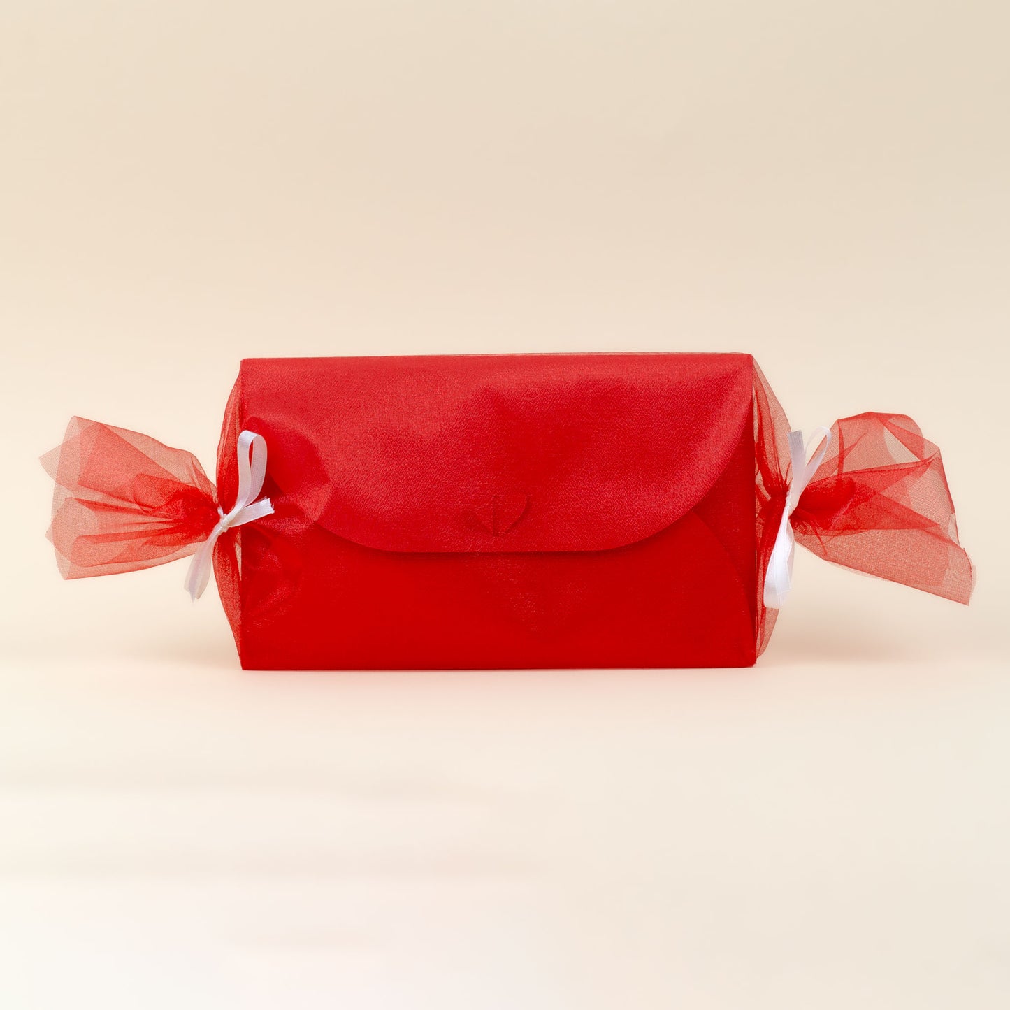 Set cadou cercei, colier, inel, agrafe franțuzești - Roșu Crimson