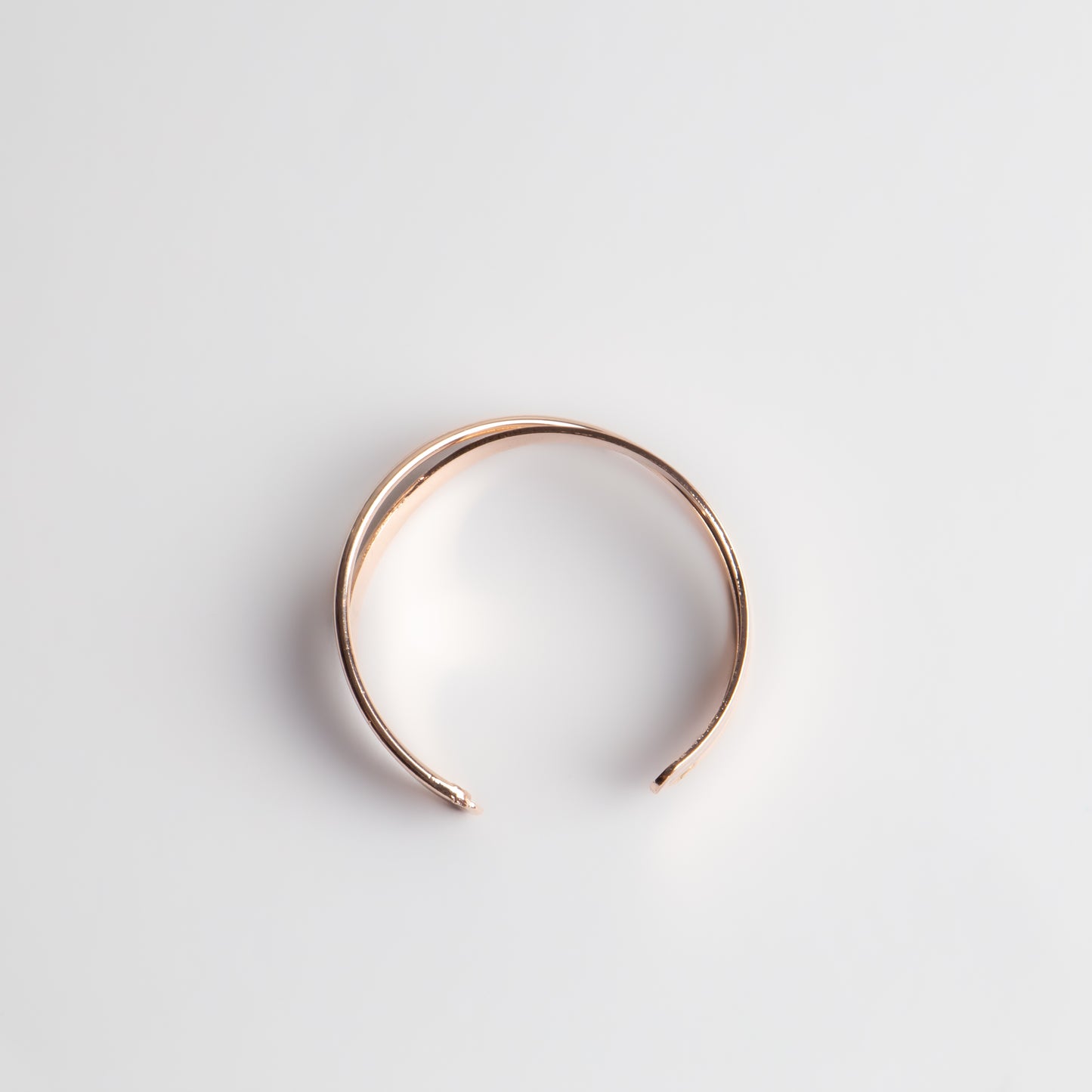 Brățară reglabilă și metalică waveflow - Rose Gold