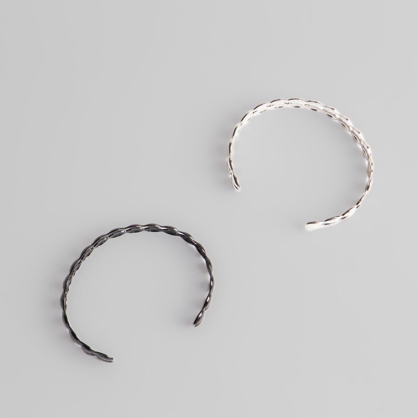 Brățări reglabilă și metalică twin ovals, set 2 - Moonlight Mix