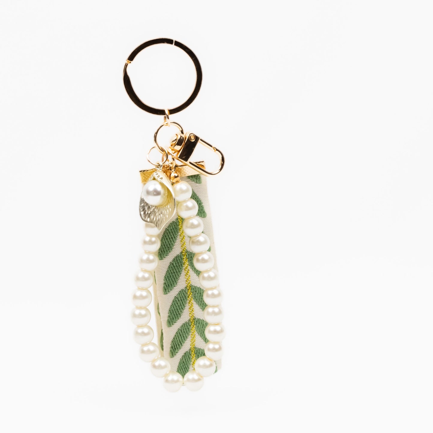 Breloc chei cu perle