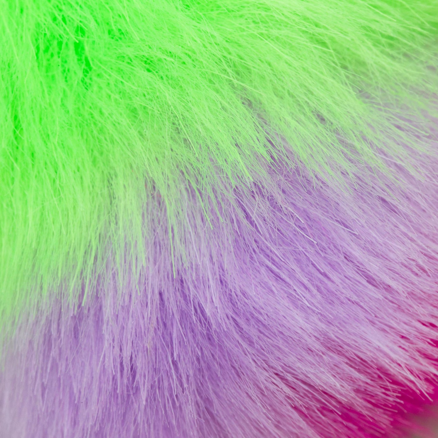 Breloc chei pufos unicorn magic - Multicolor