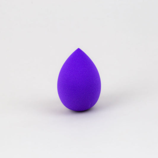 Burete machiaj Egg, 6 cm - Mov