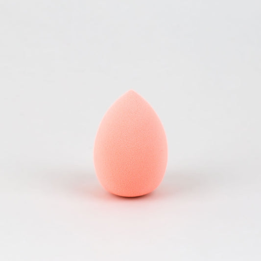 Burete machiaj Egg, 6 cm - Portocaliu Neon