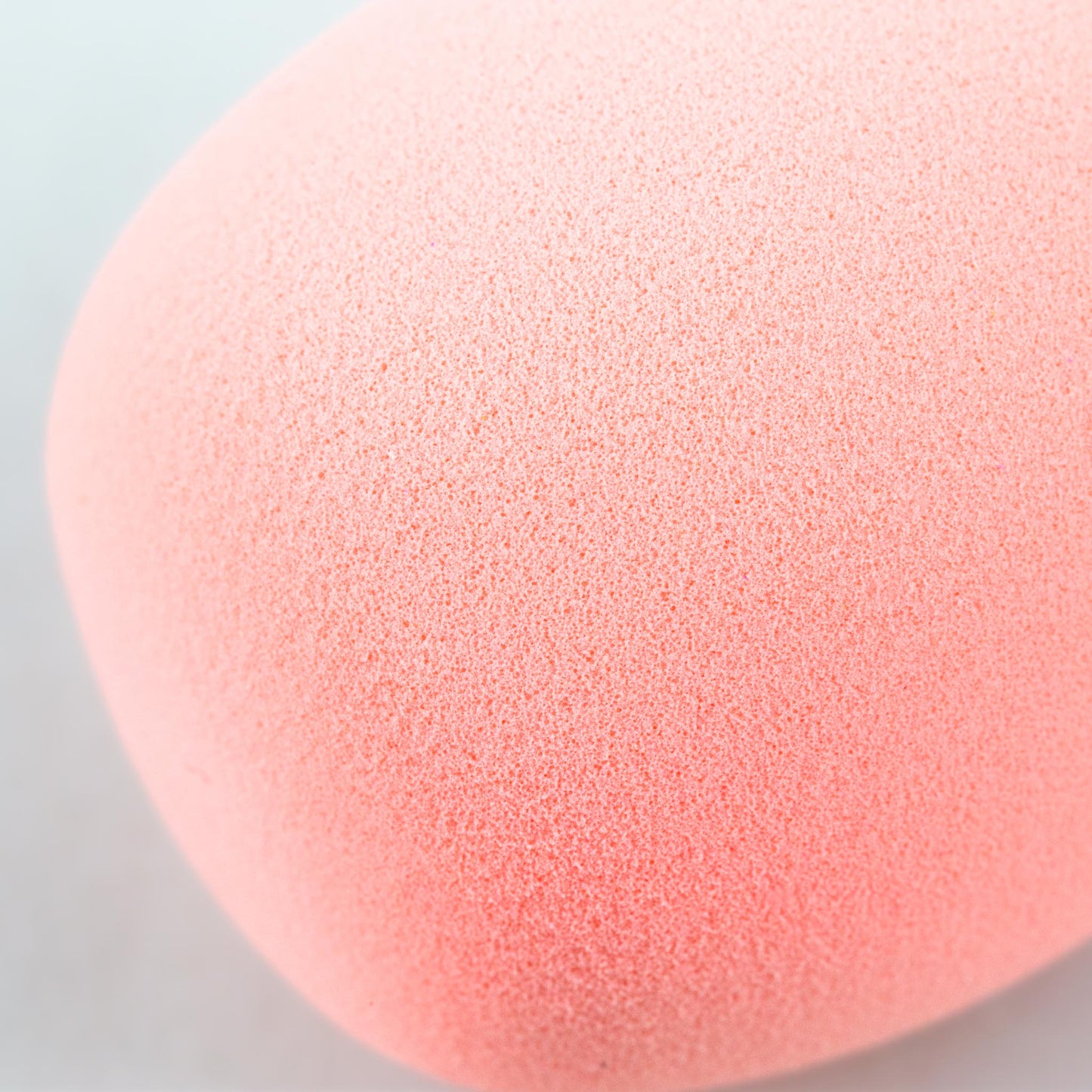 Burete machiaj Egg, 6 cm - Portocaliu Neon