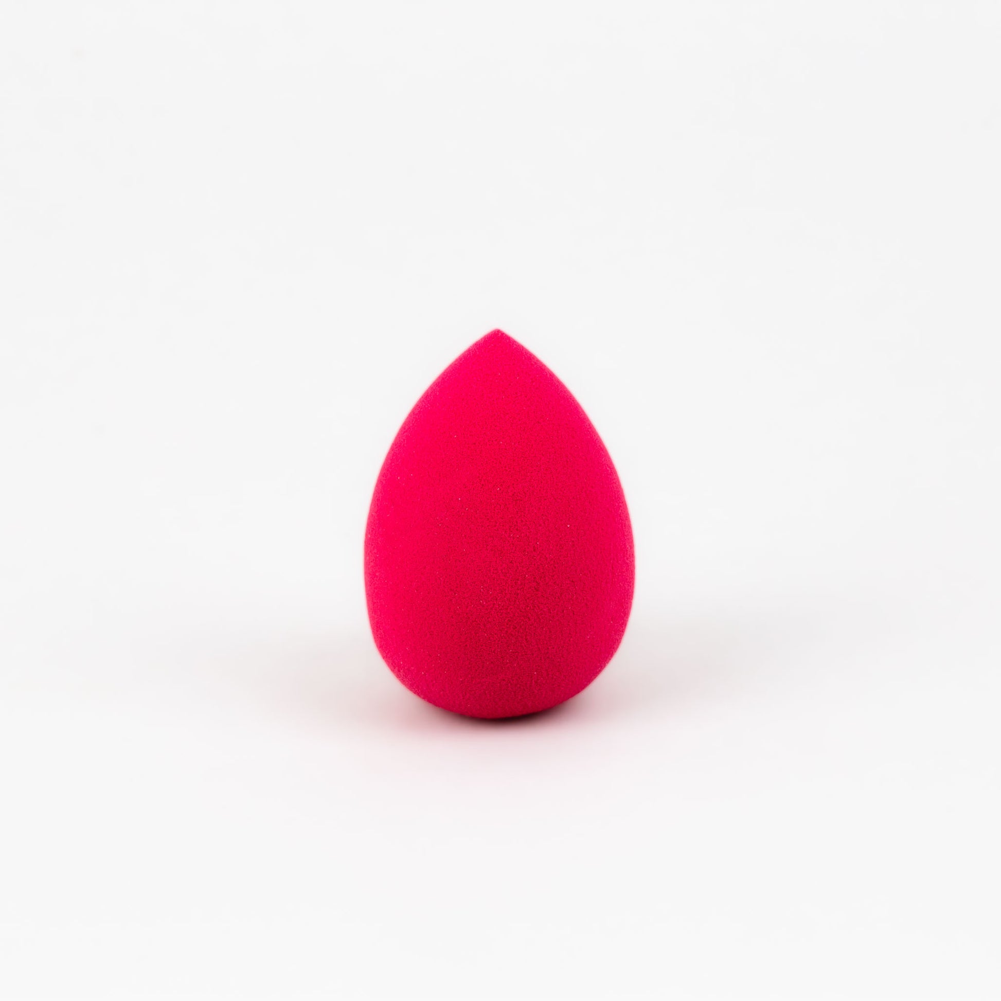 Burete machiaj Egg, 6 cm - Roșu