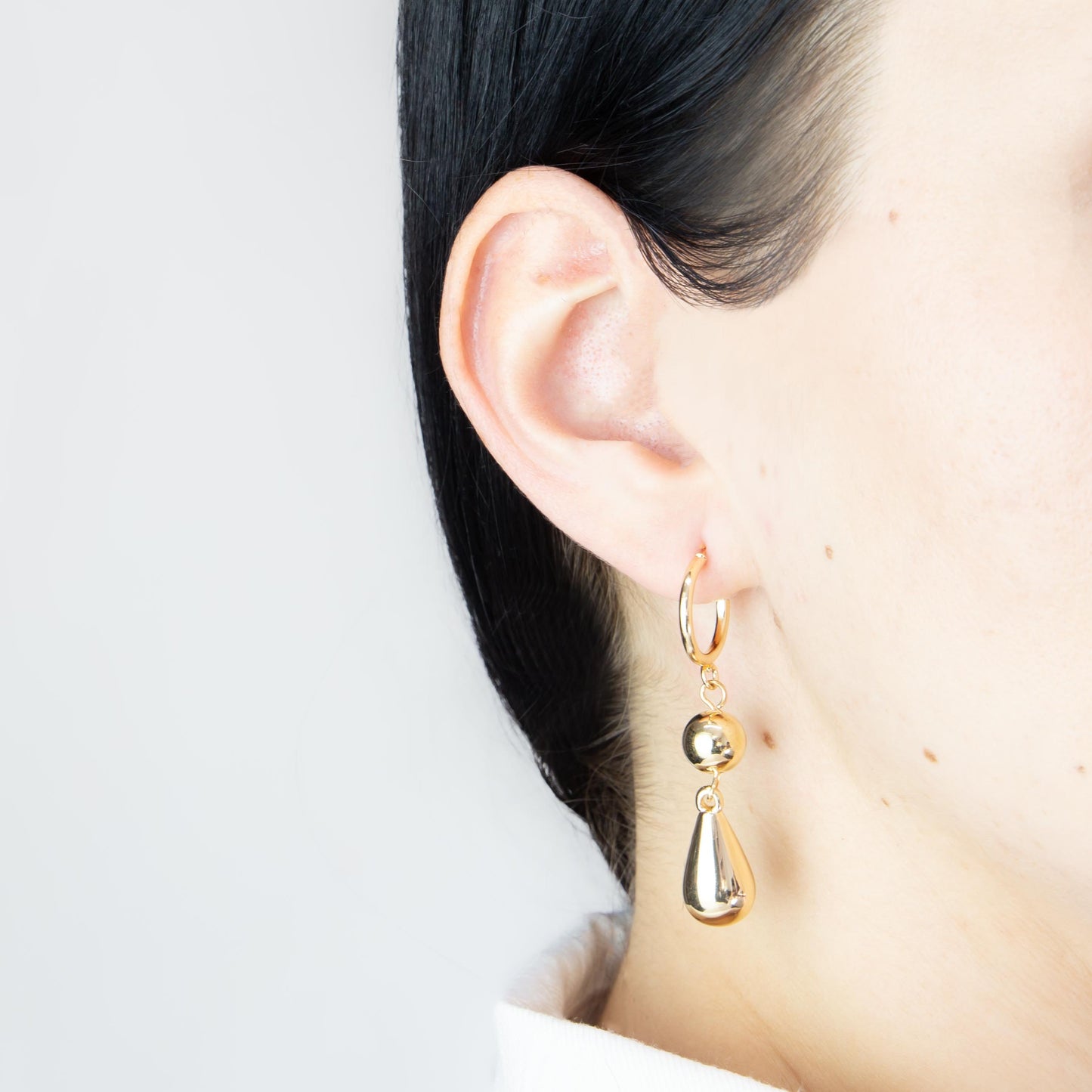 Cercei gaia chic, set 2 - Auriu