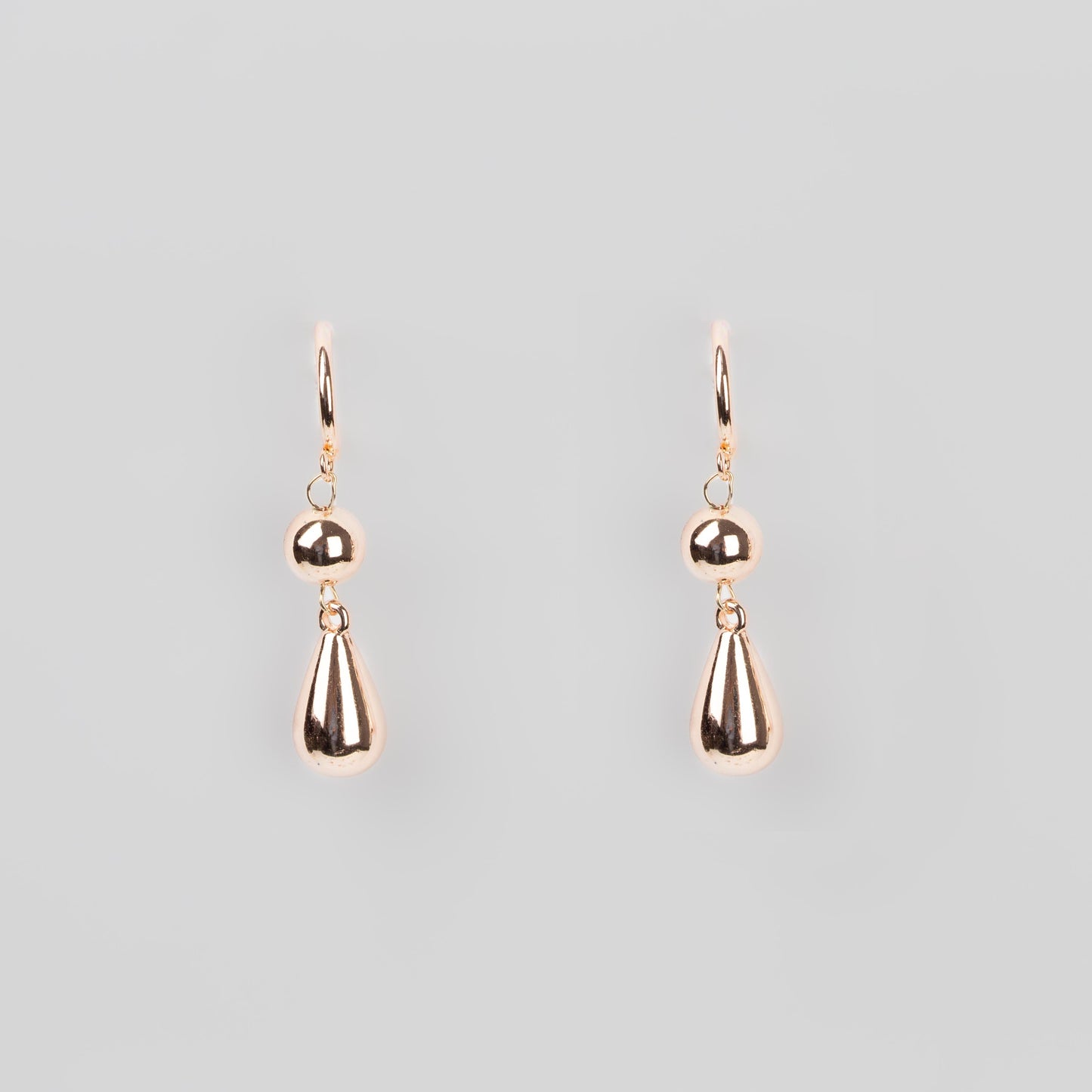 Cercei gaia chic, set 2 - Rose Gold