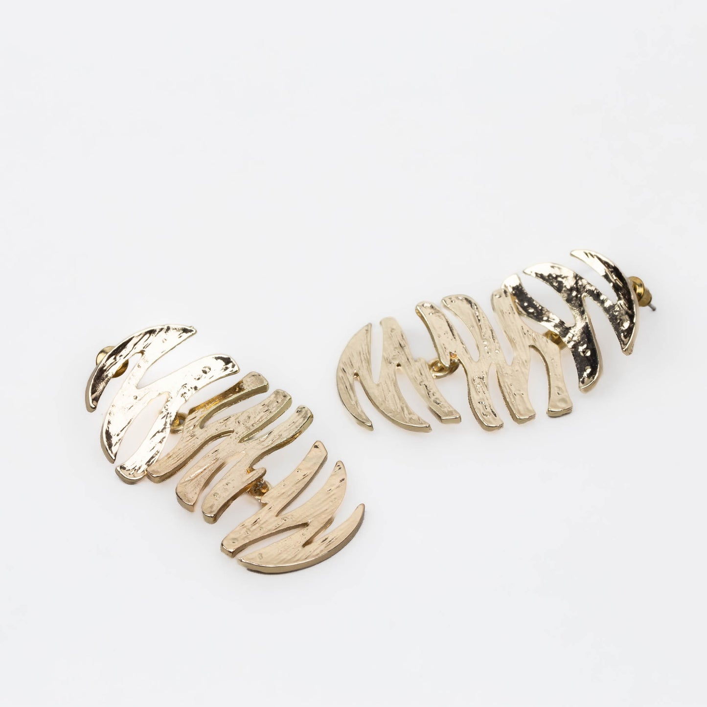 Cercei jungle deluxe - Auriu