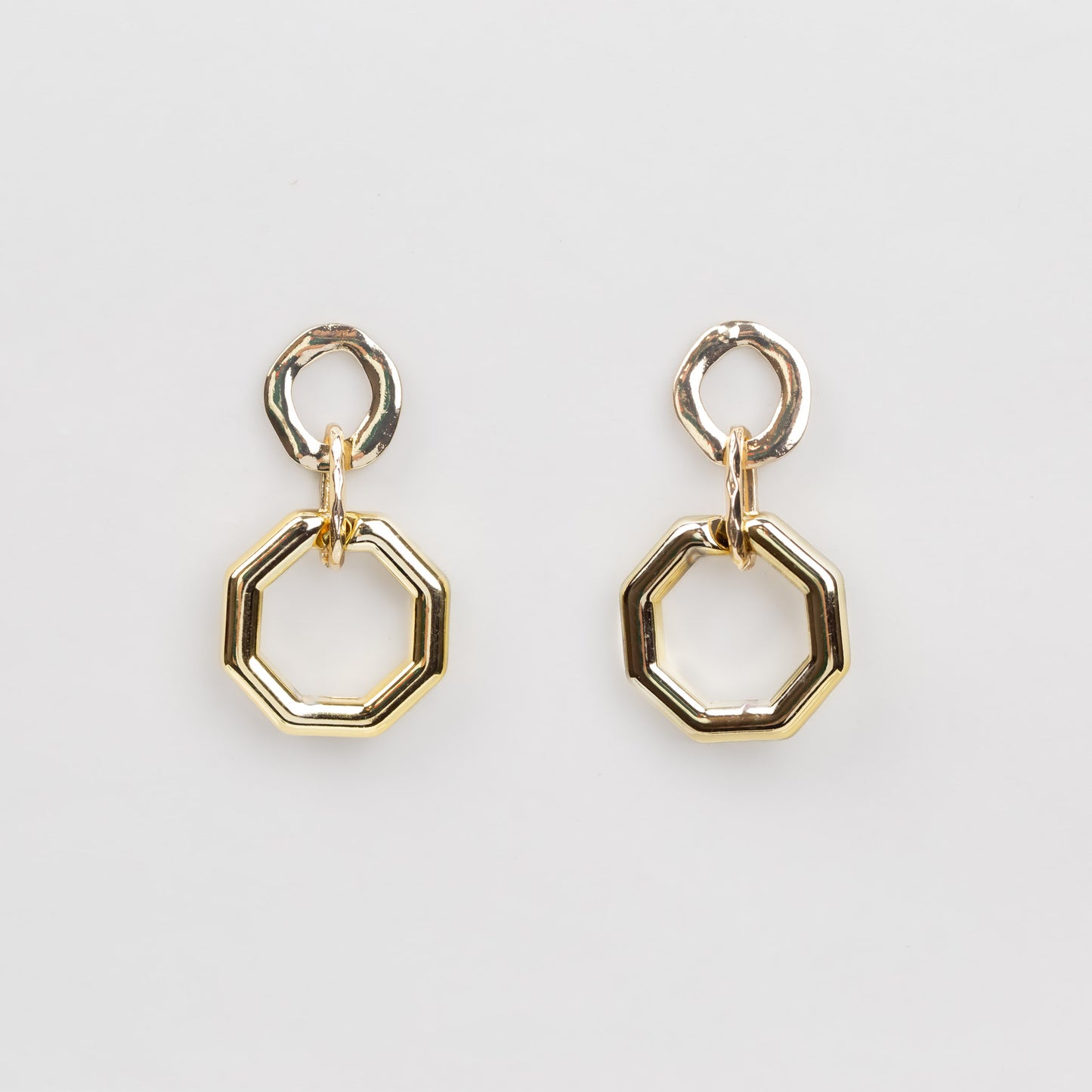 Cercei kronos ușori și delicați - Auriu