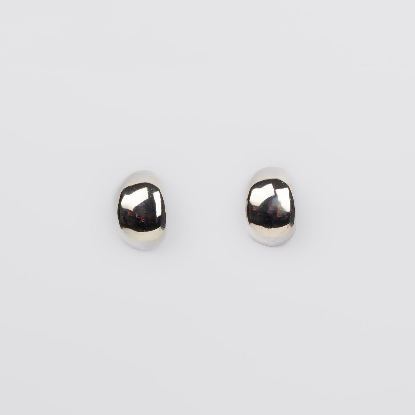 Cercei metalici maximal chic, set 2 - Argintiu