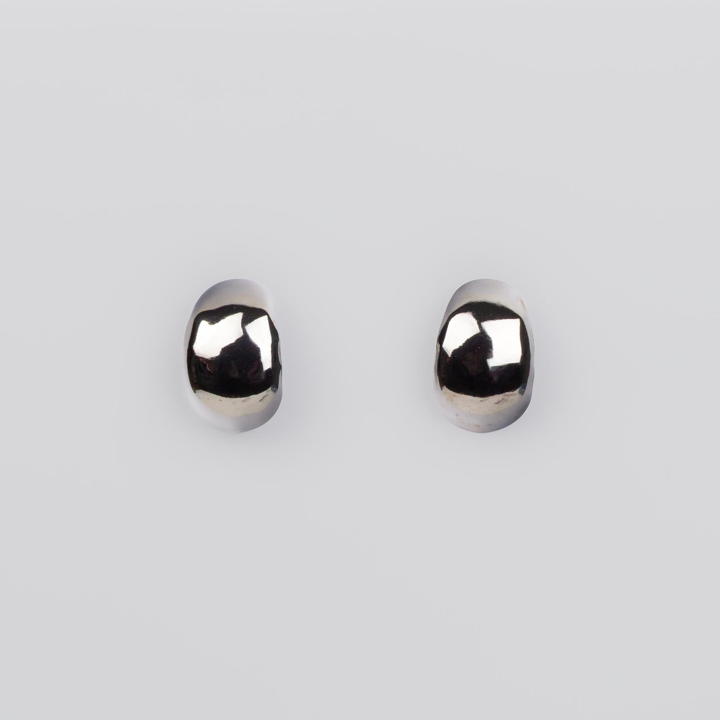 Cercei metalici maximal chic, set 2 - Gri Antracit