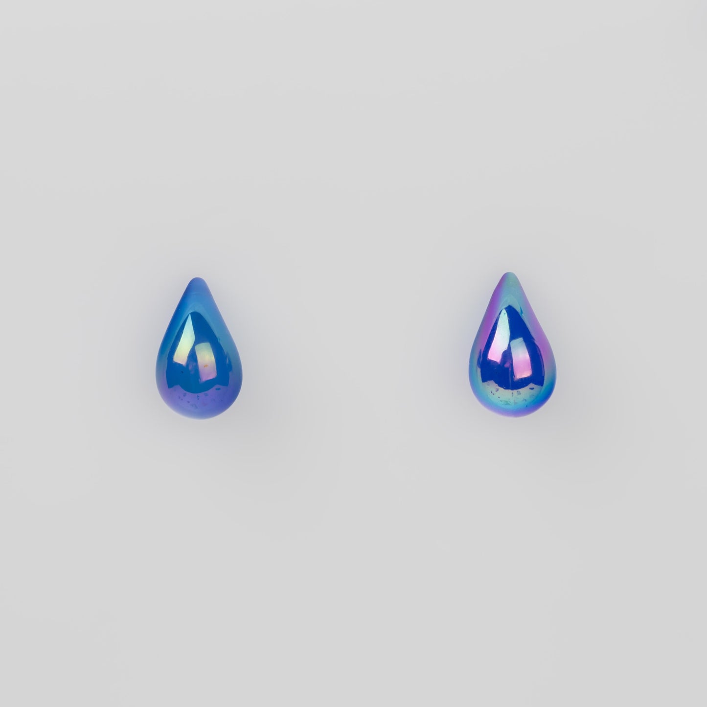 Cercei mochi neon, set 2 - Albastru