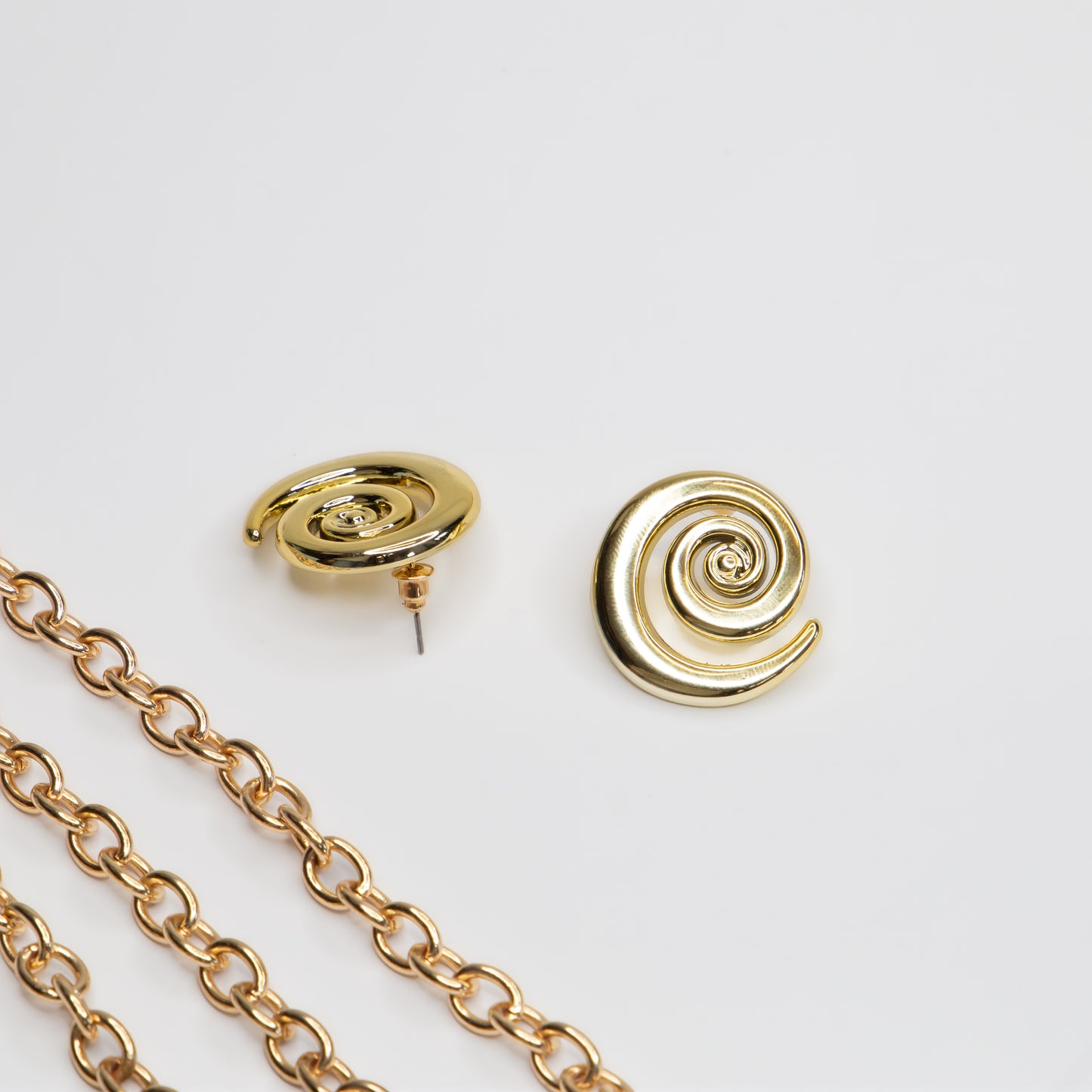 Cercei Spiral Chic - Auriu