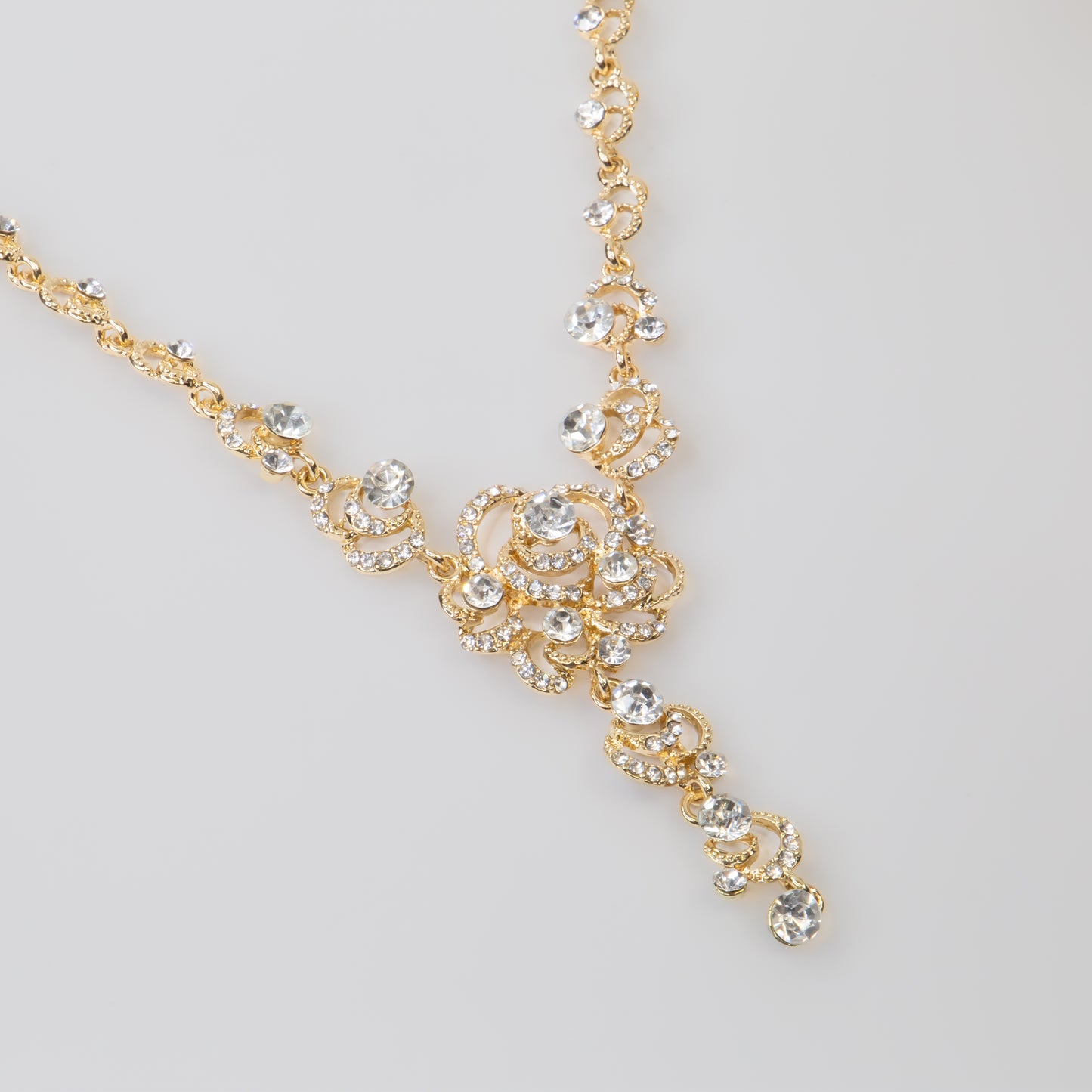 Colier elegant cu pietre briliante - Crystal Rose