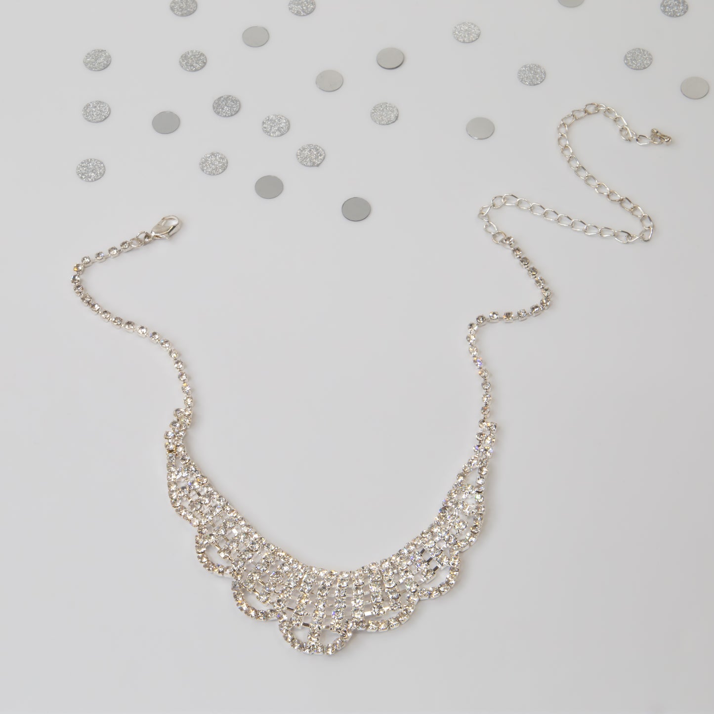 Colier elegant cu pietre briliante - Opulent Whisper