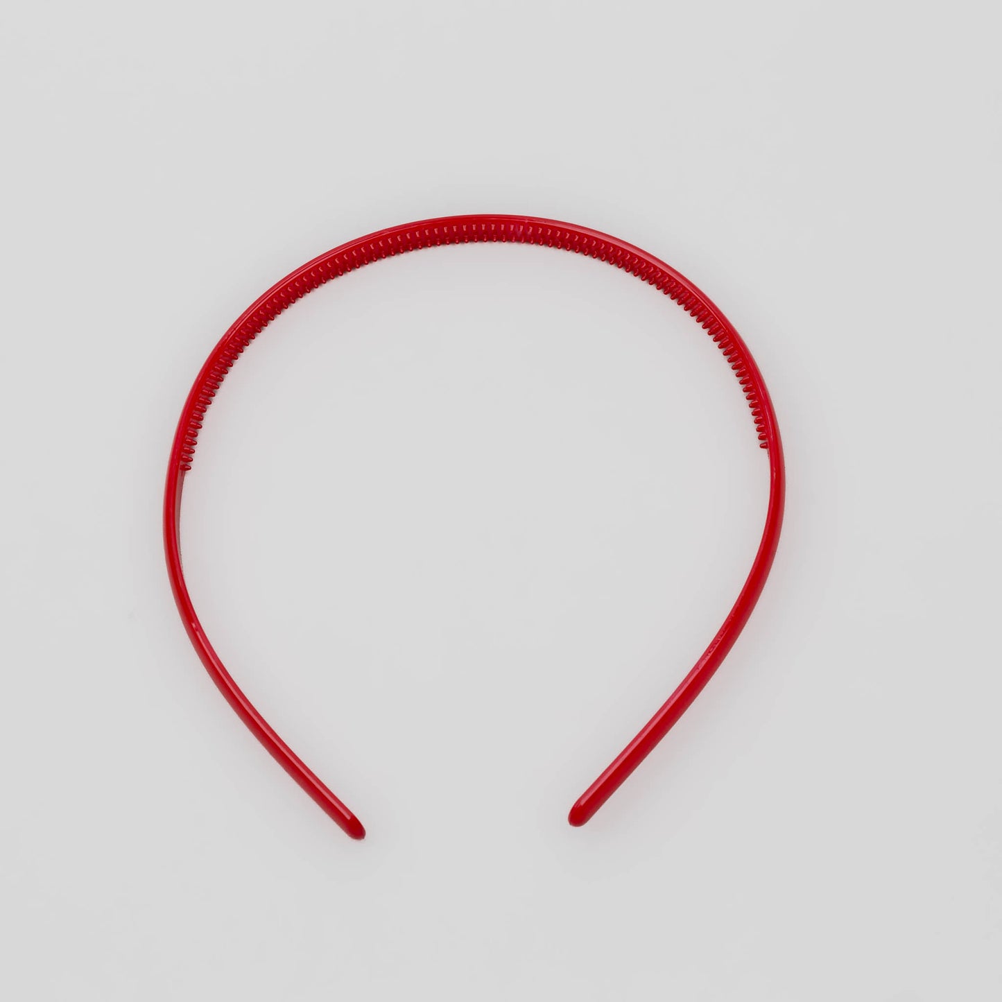 Cordeluțe de păr subțiri simple cu textură lucioasă, set 3 buc - Roșu, Bordo, Mov