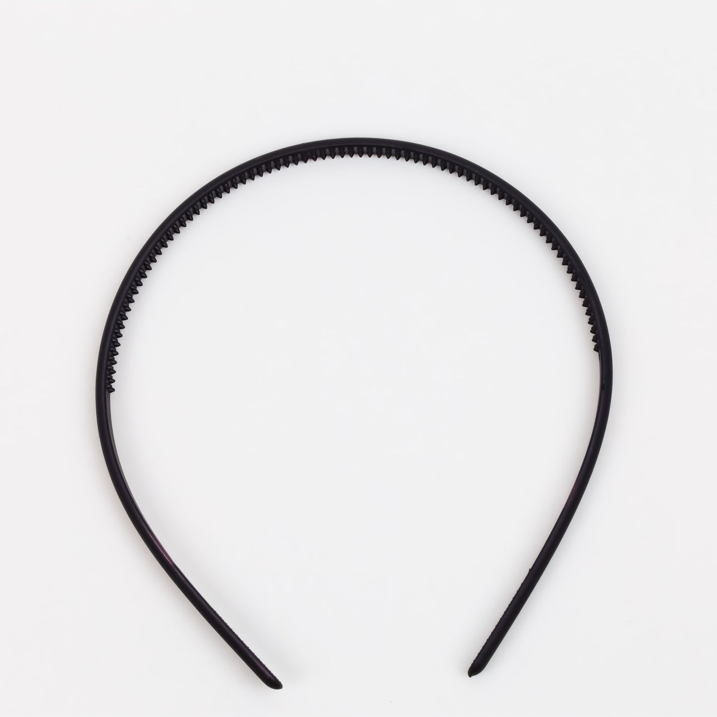 Cordeluțe subțiri simple cu texturi mixte, set 3 buc - Negru