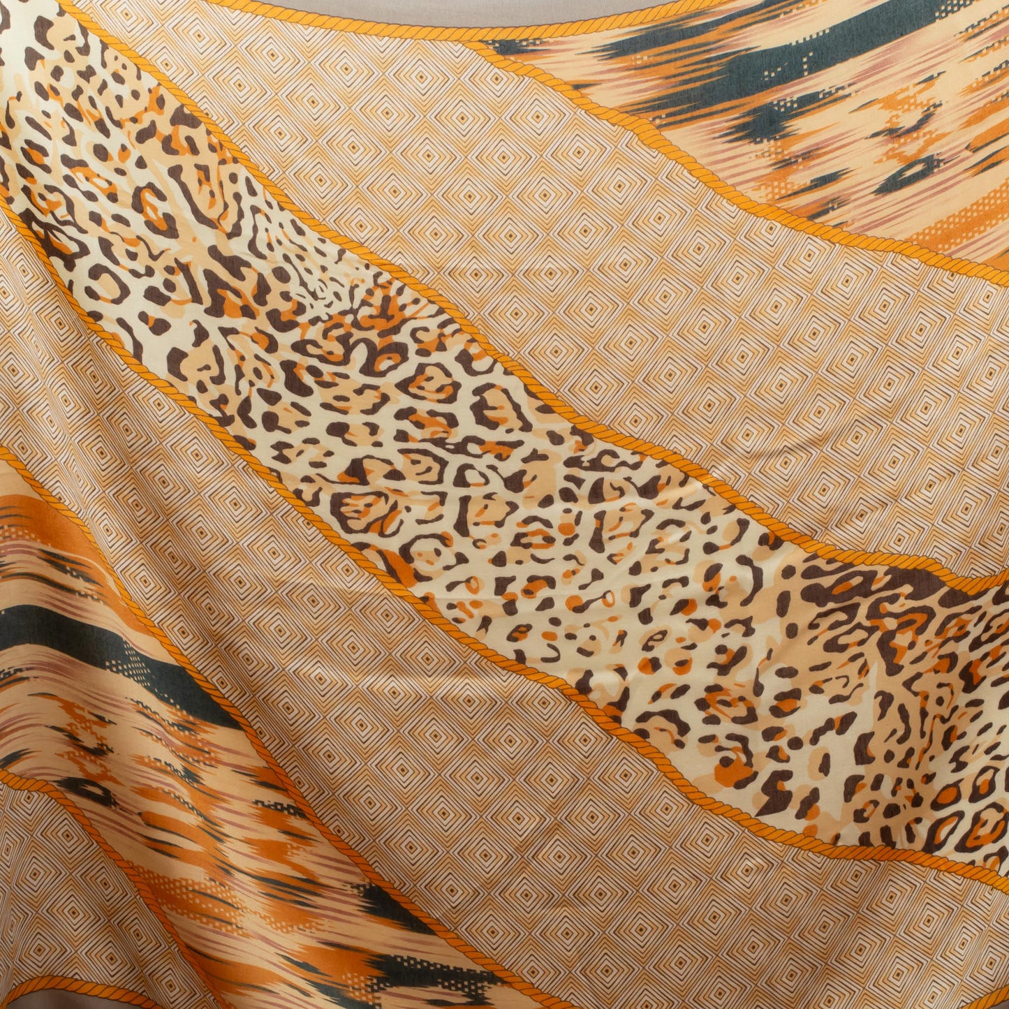 Eșarfă comodă belly dancer, 180 x 85 cm - Portocaliu Maro