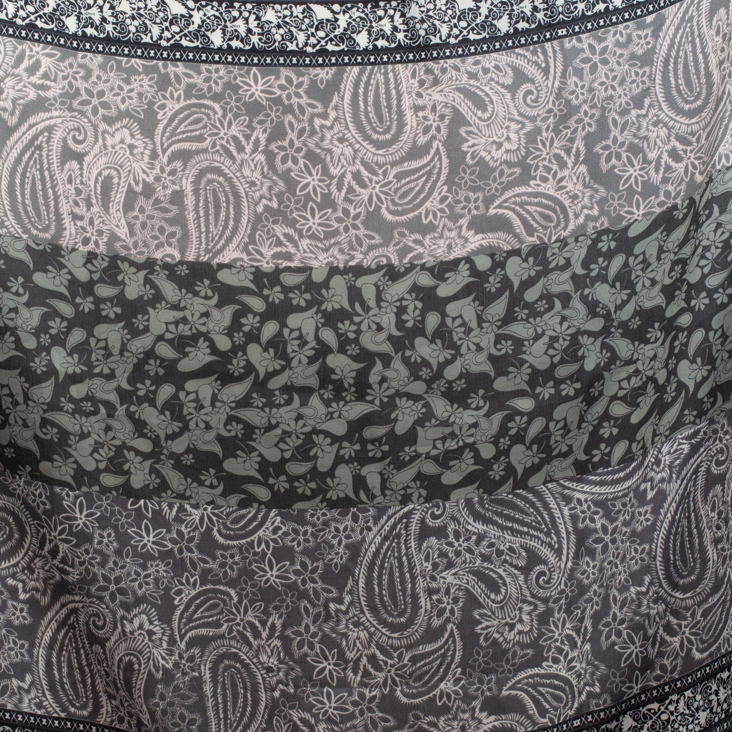 Eșarfă comodă cu imprimeu paisley sherazad, 180 x 85 cm