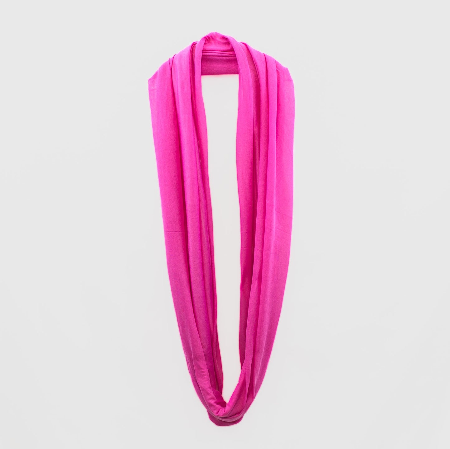 Eșarfă damă rotundă, colecția sweet life, 85 x 90 cm - Roz Fucsia