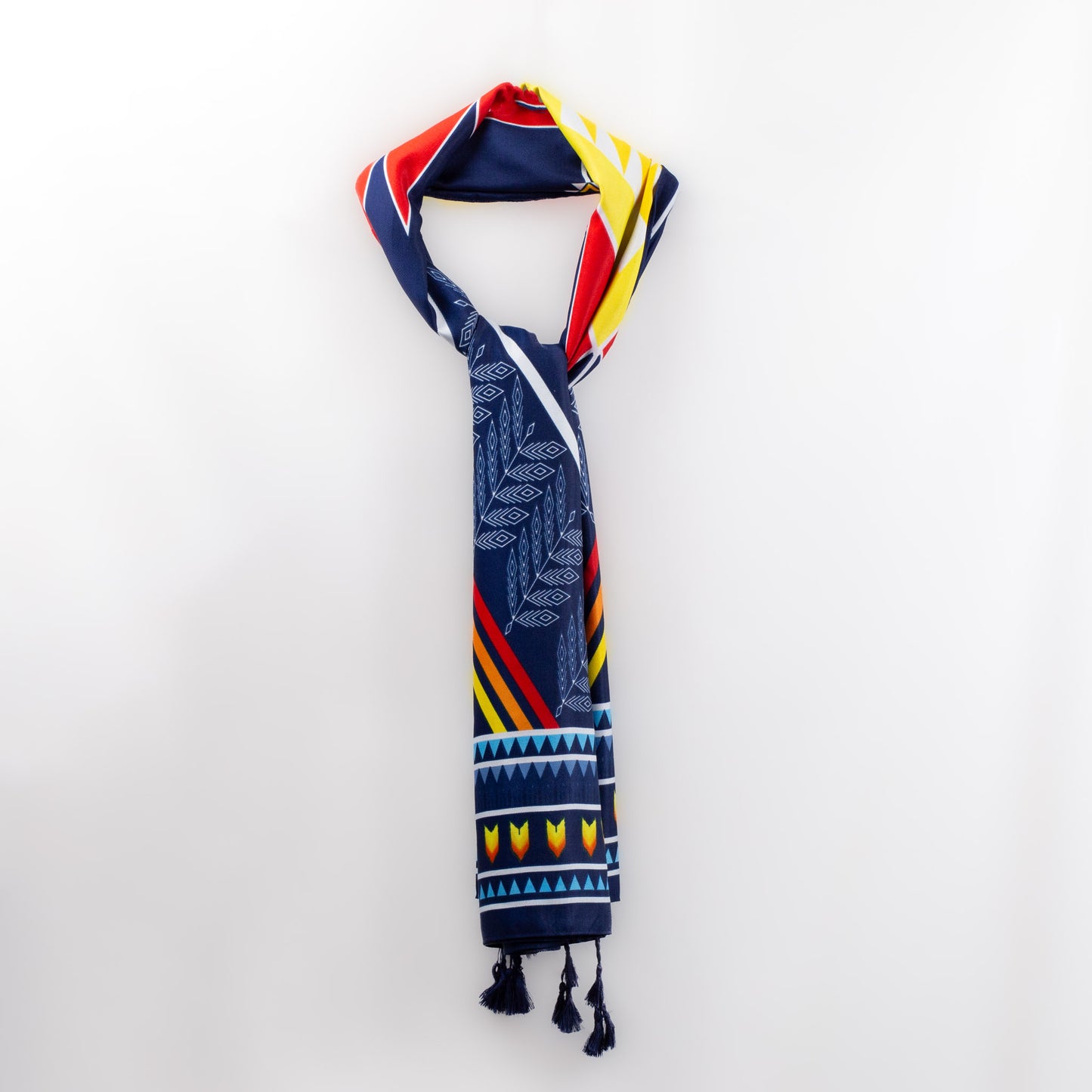 Eșarfă premium cu imprimeu dolce spiritum, 180 x 85 cm