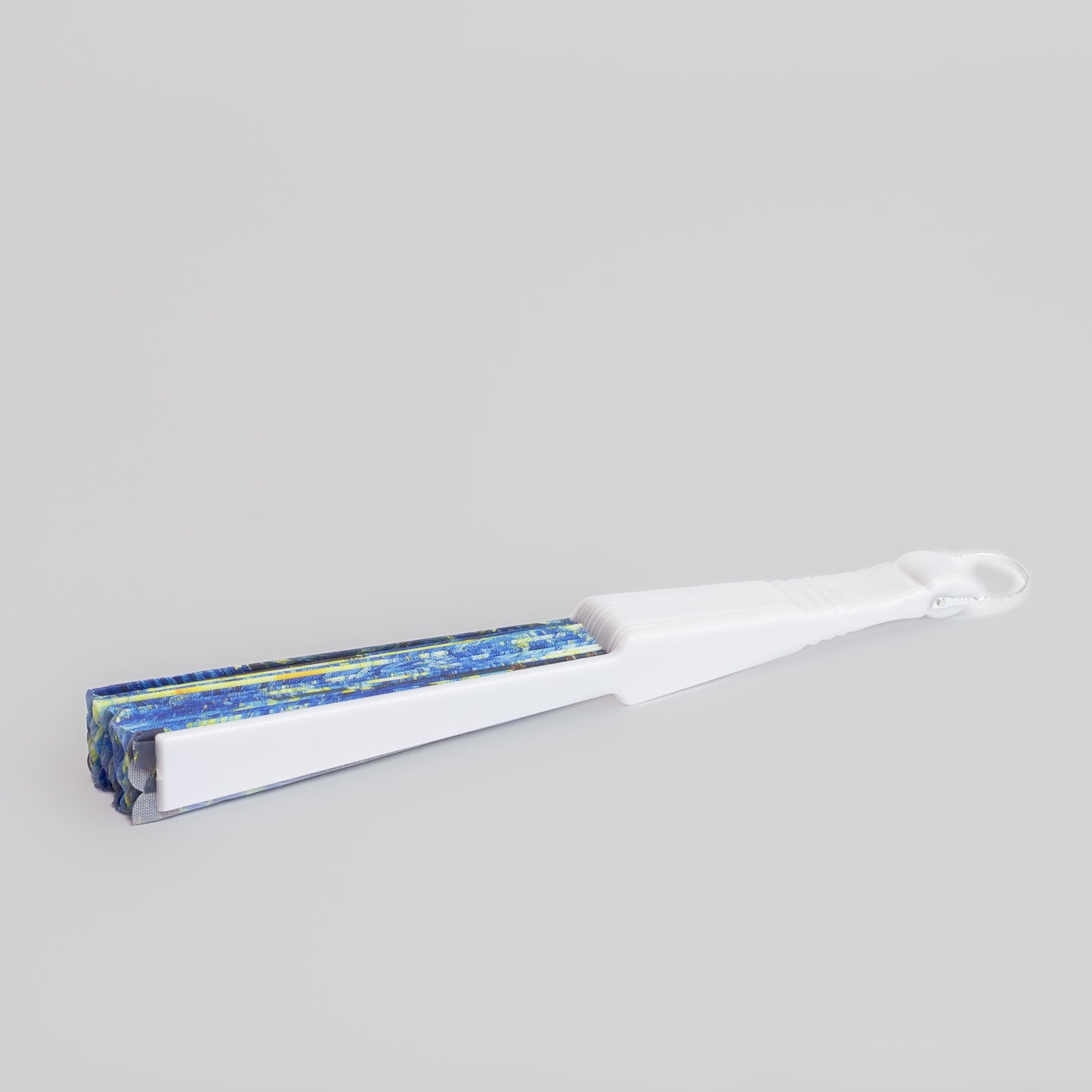 Evantai pliabil ușor, 23 cm, motiv art - Floarea Soarelui