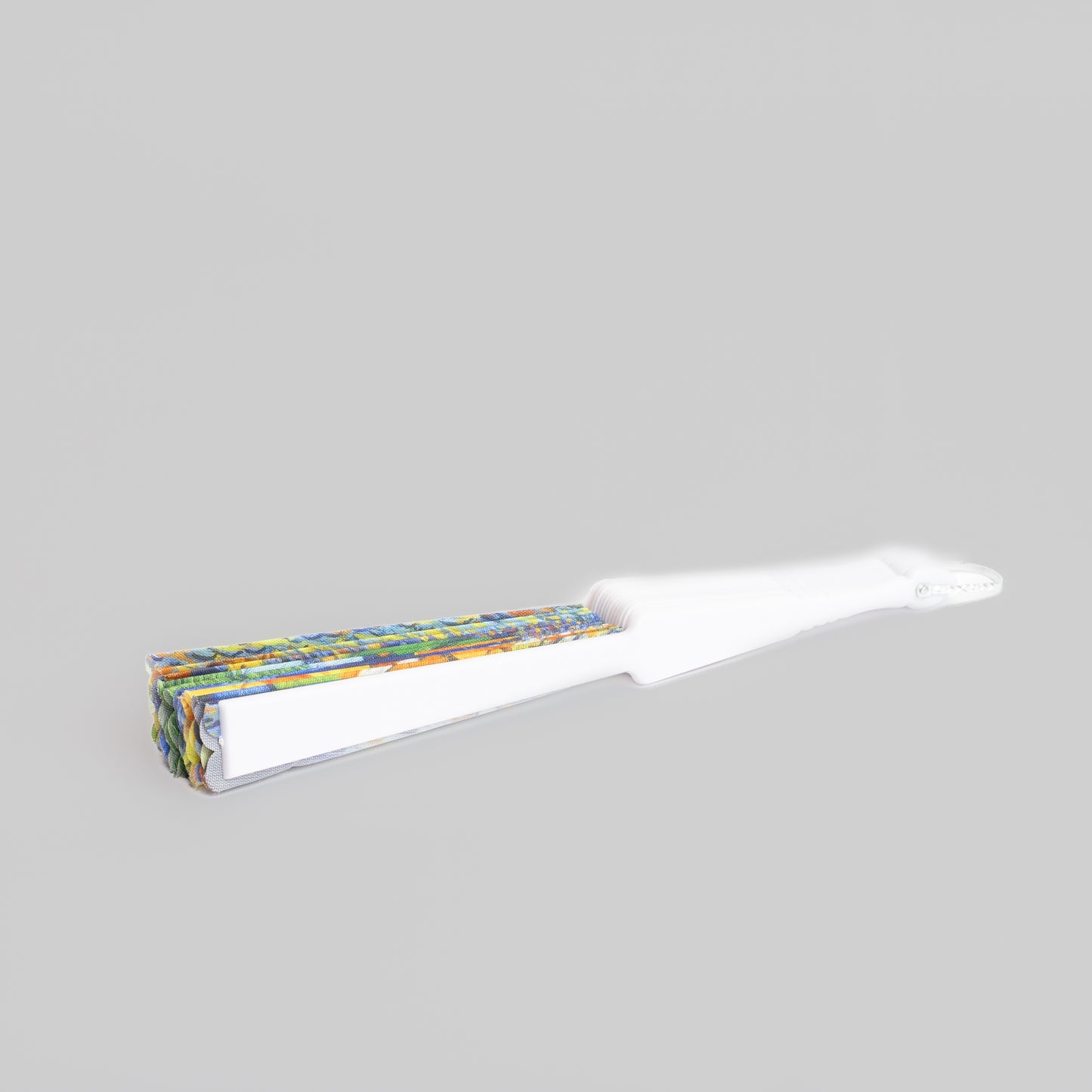 Evantai pliabil ușor, 23 cm, motiv art - Noapte În Centru