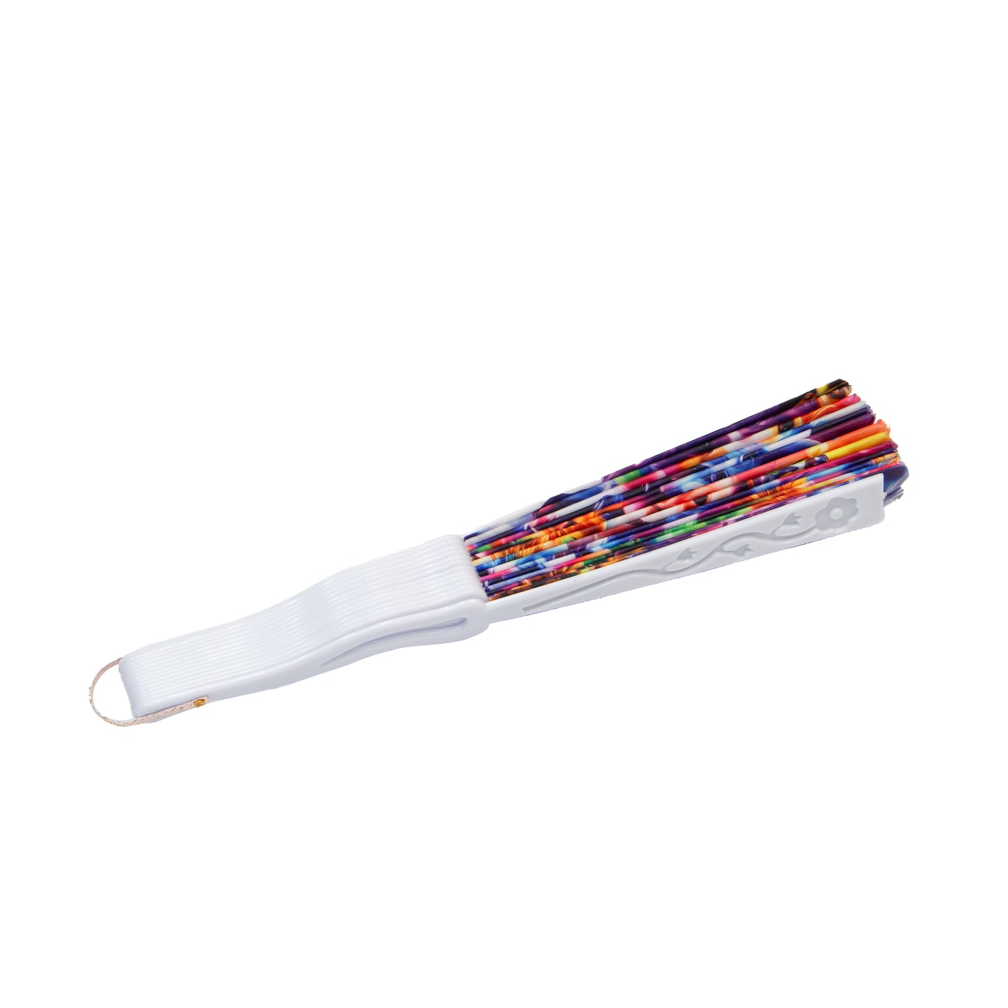 Evantai pliabil ușor, 23 cm, motiv lăbuțe răsfățate - Color Splash