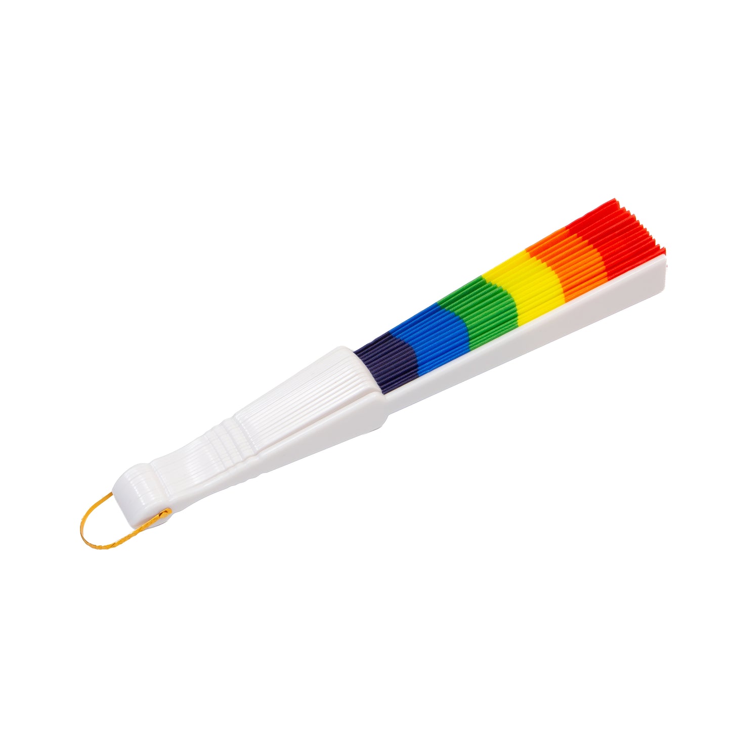 Evantai pliabil ușor, 23 cm, motiv Rainbow - Freedom