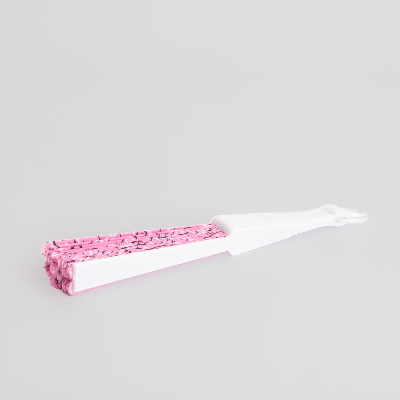 Evantai pliabil ușor, 23 cm, paisley - Roz
