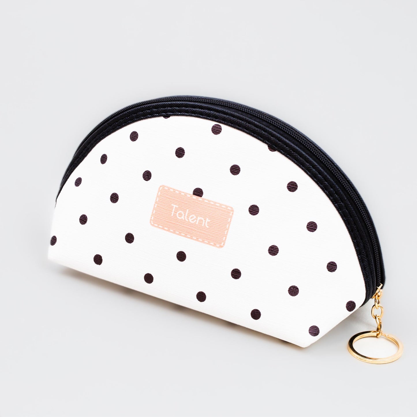 Geantă cosmetice cu imprimeu alb negru - Talent