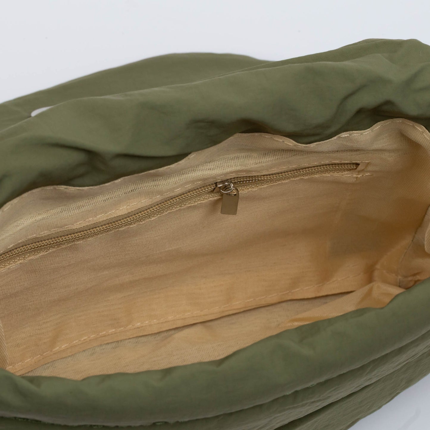 Geantă matlasată casual - Verde Oliva
