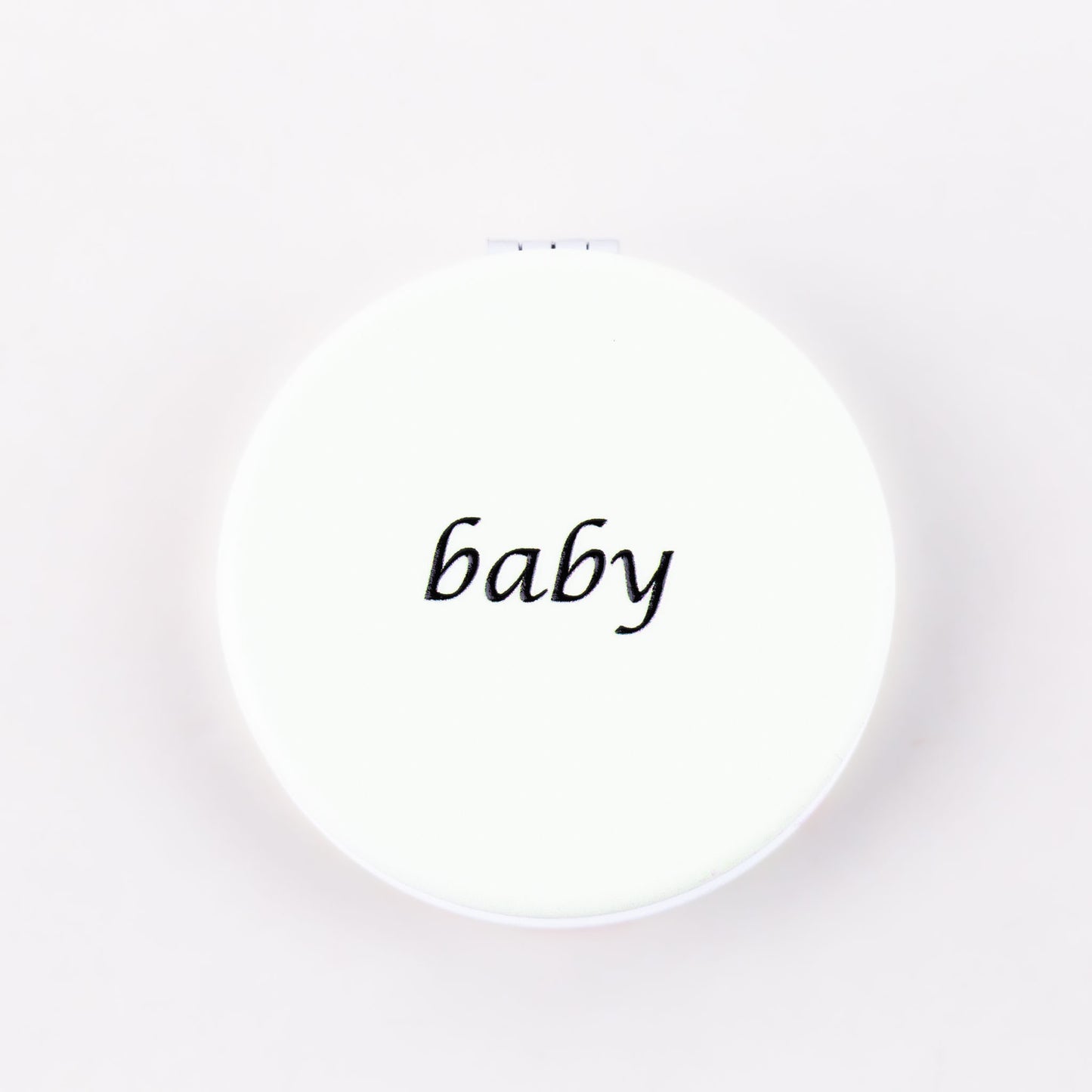 Oglindă de poșetă, formă rotundă cu 2 părți, model color birds - Peacock