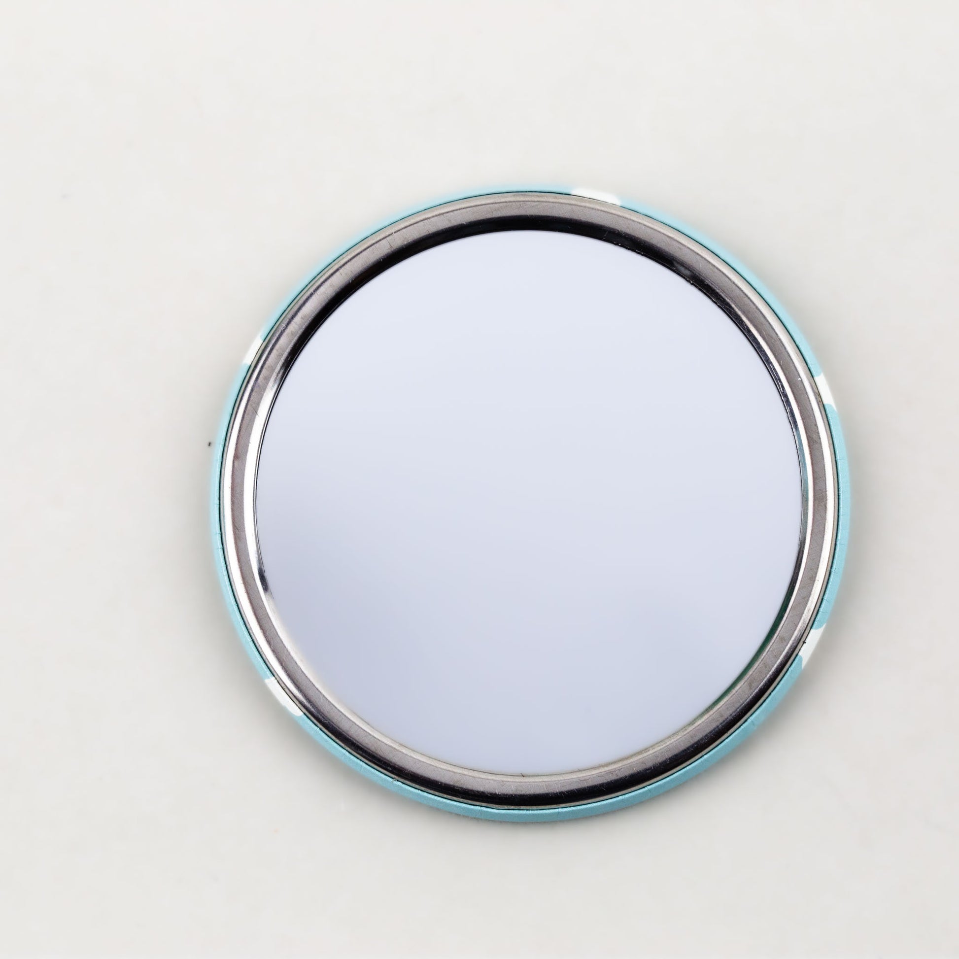 Oglindă de poșetă, formă rotundă cu o parte, model frenchie - Cool
