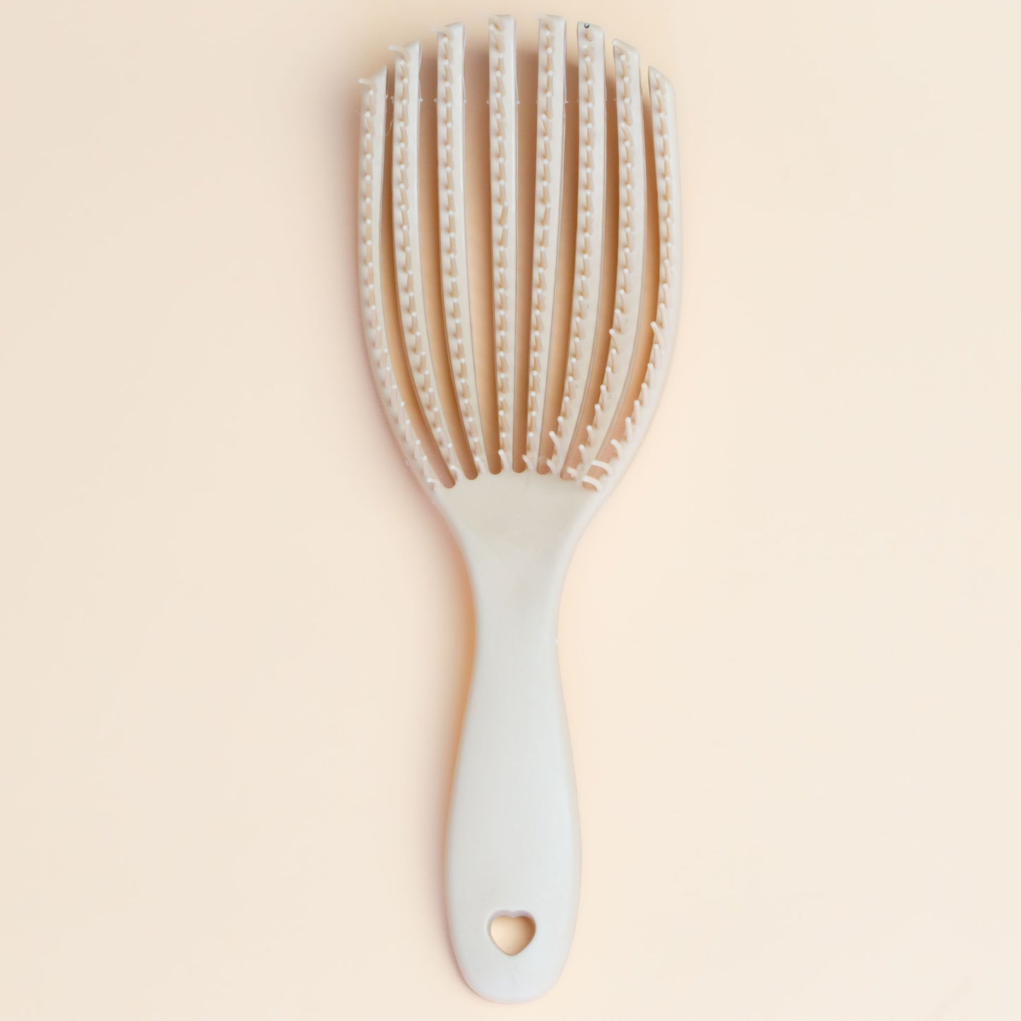 Perie flexibilă pentru descurcarea părului, comodă pentru scalp - Crem