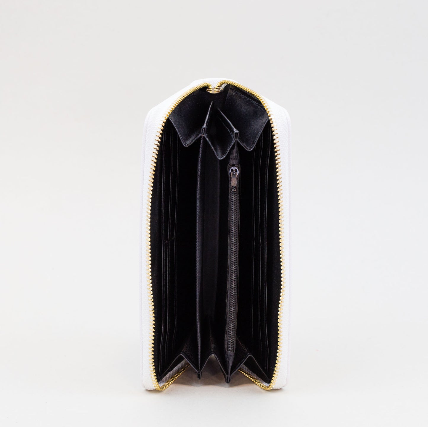 Portofel fete cu feromoar, imprimeu pisică, 14 compartimente - Artist Cat