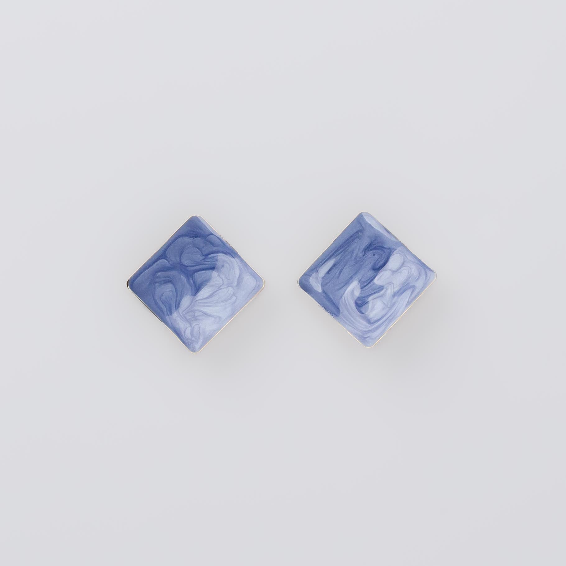 Cercei albastru mix glossy & classy, set 3