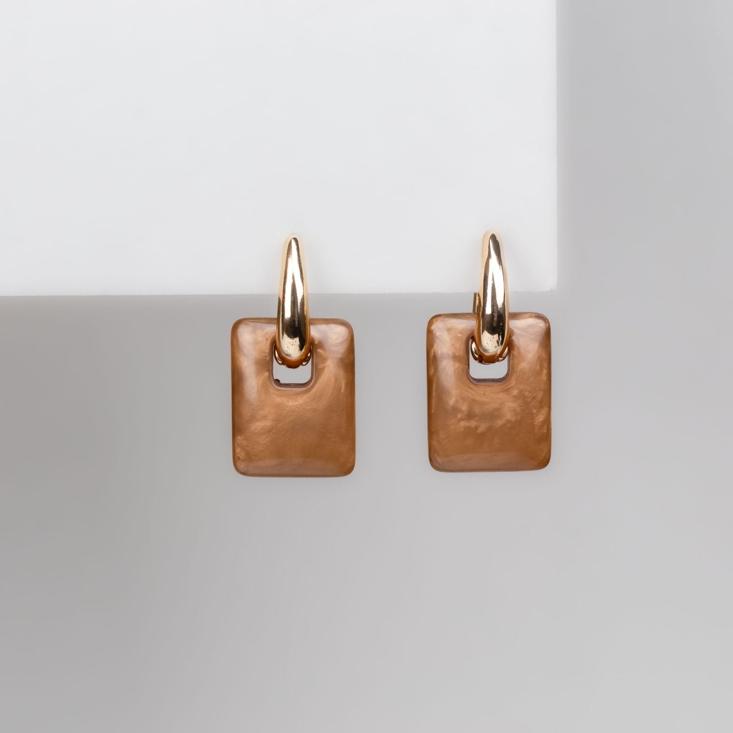 Cercei caramel glossy deluxe