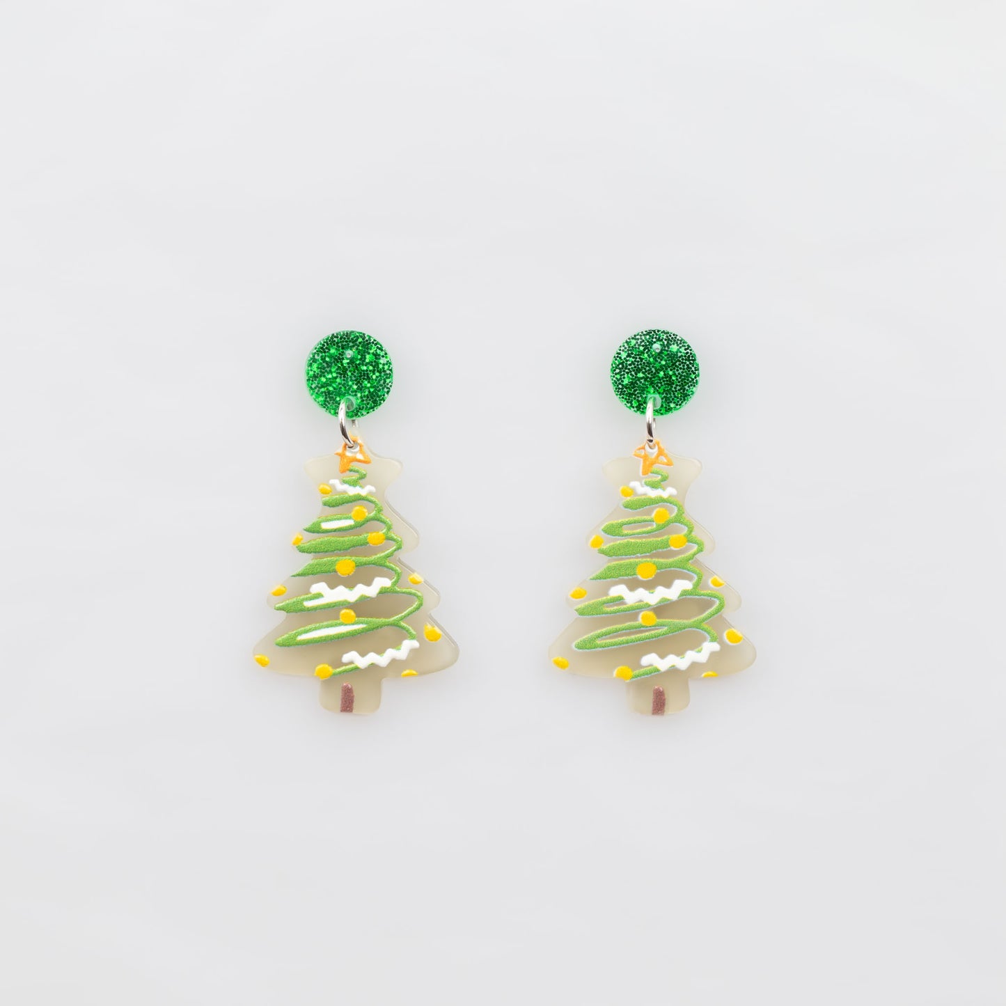 Cercei cu brad magic