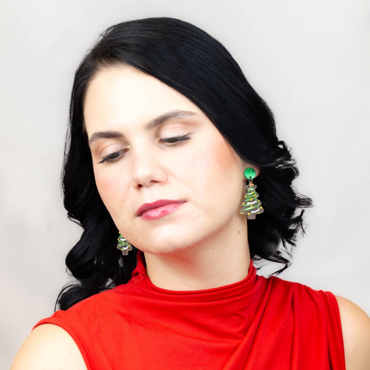 Cercei cu brad magic