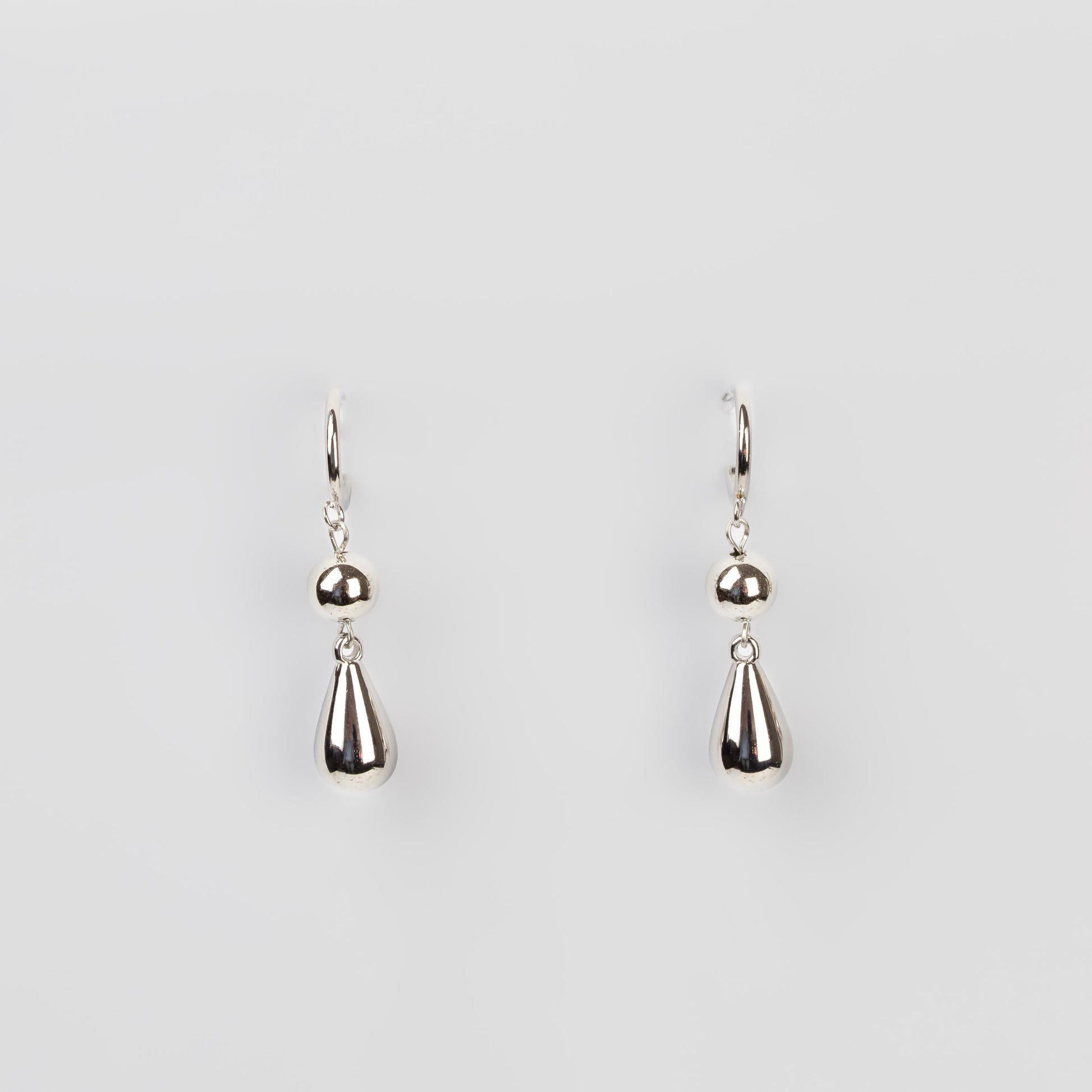 Cercei gaia chic, set 2 - Argintiu