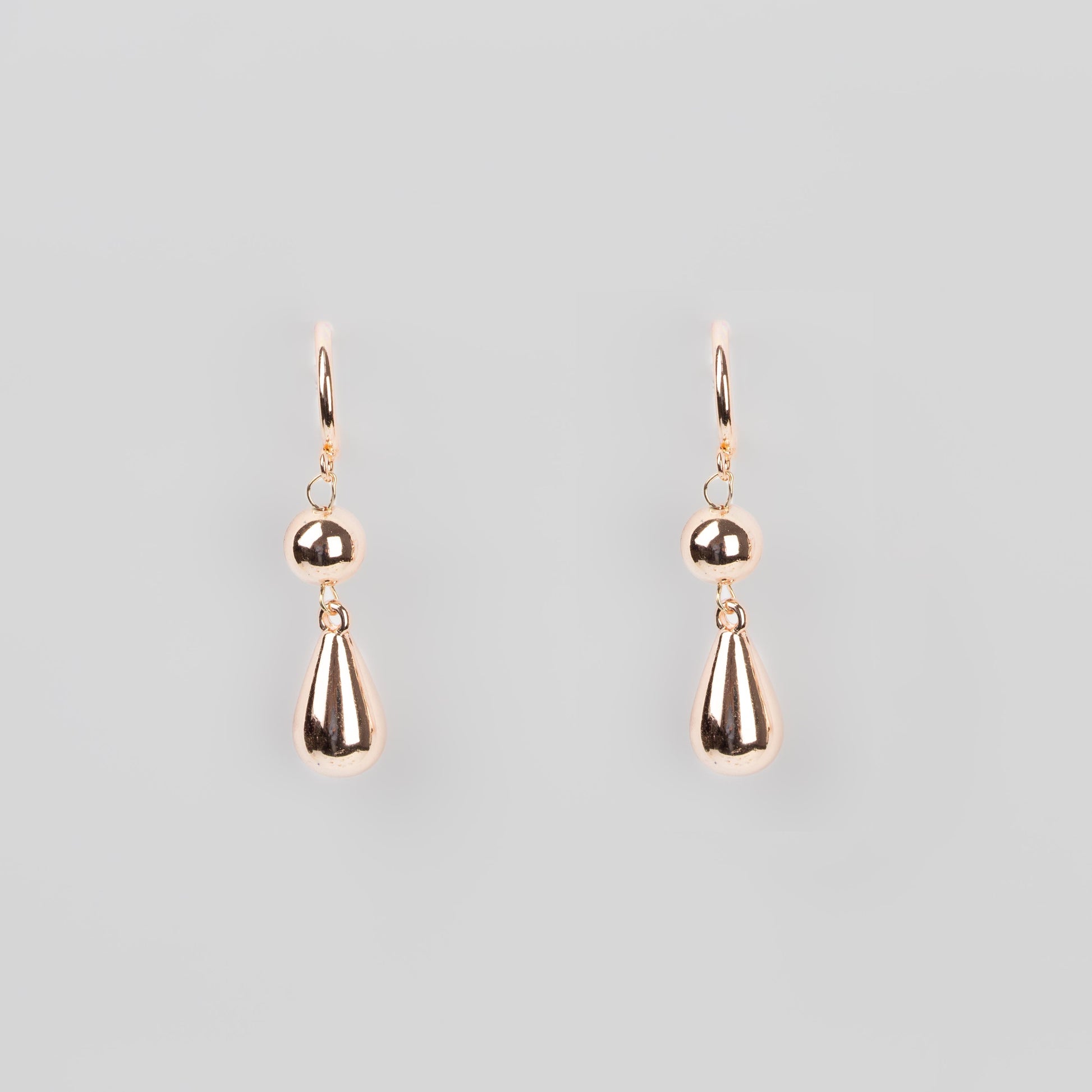 Cercei gaia chic, set 2 - Rose Gold