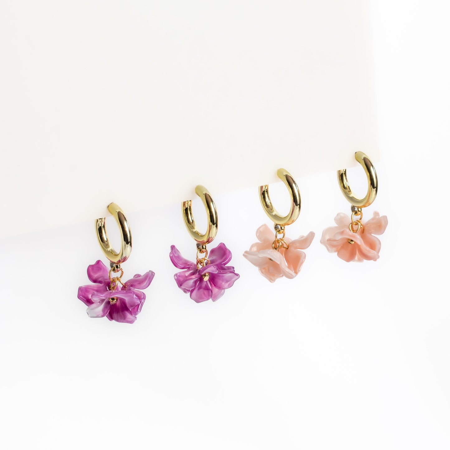 Cercei garden swing ușori cu flori, set 2 - Blossom Mix
