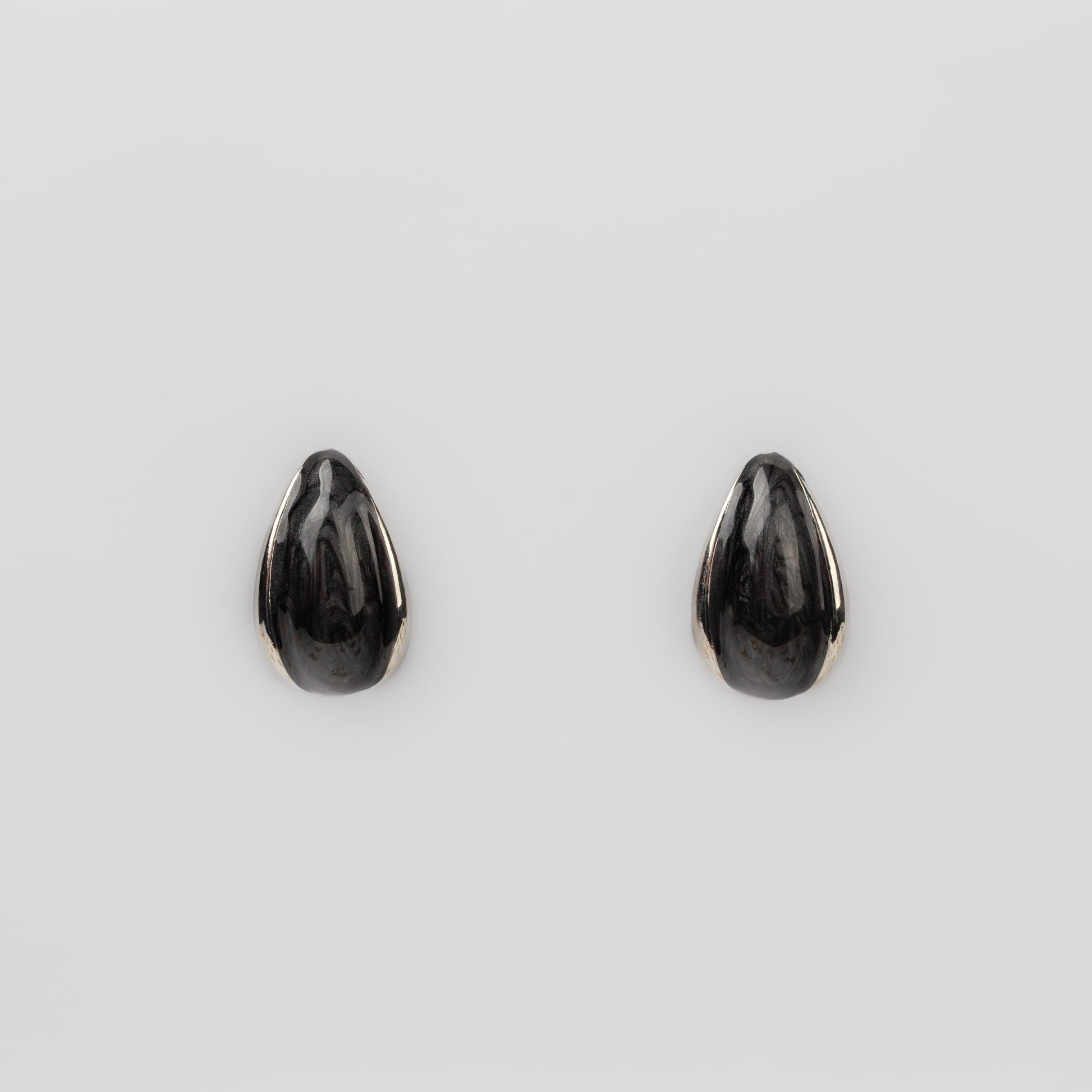 Cercei glossy diva mix, set 3 - Negru