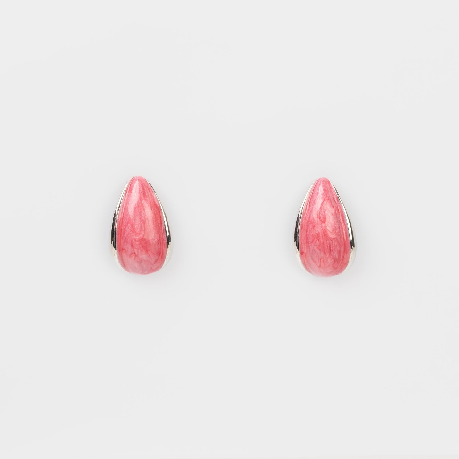 Cercei glossy diva mix, set 3 - Rosso