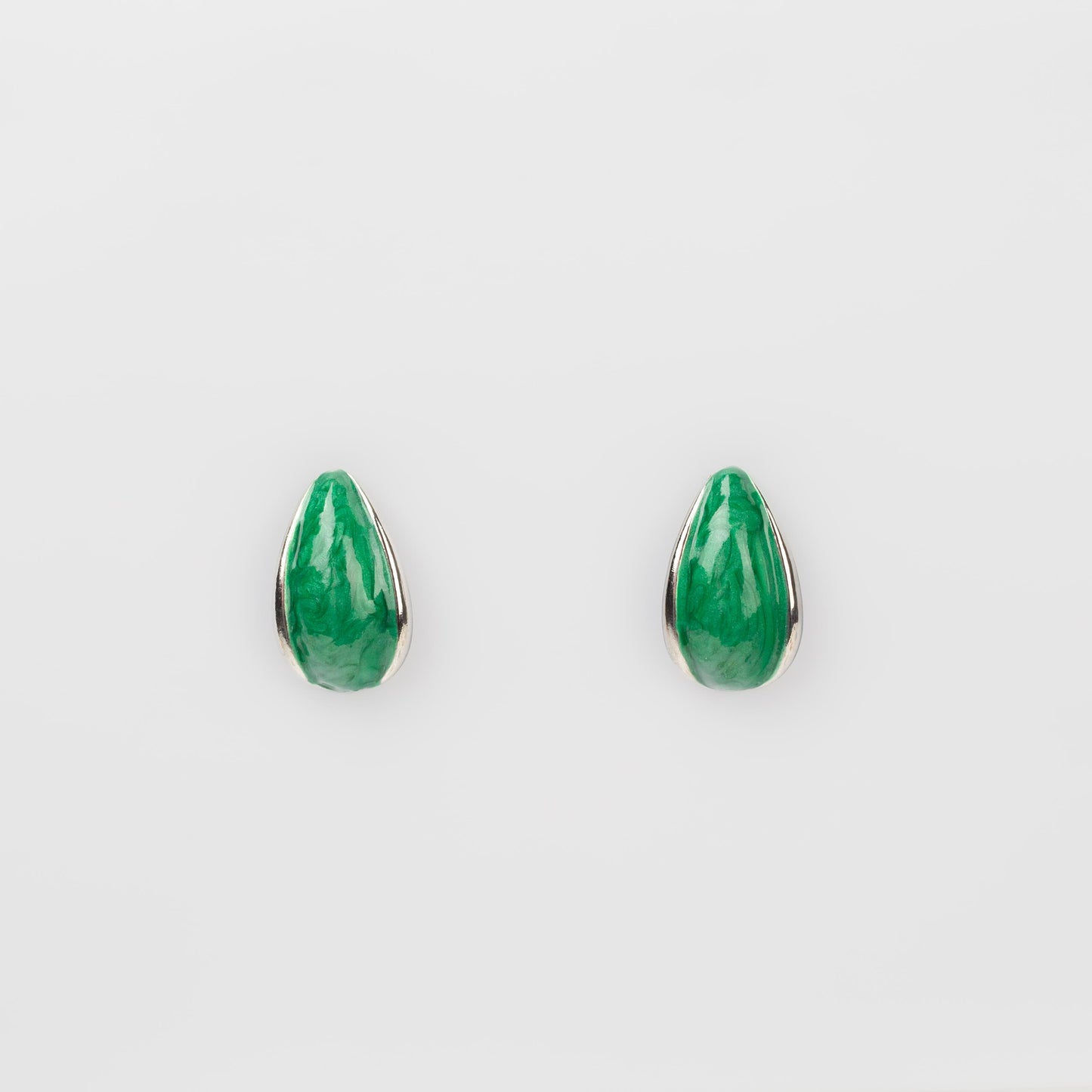 Cercei glossy diva mix, set 3 - Verde
