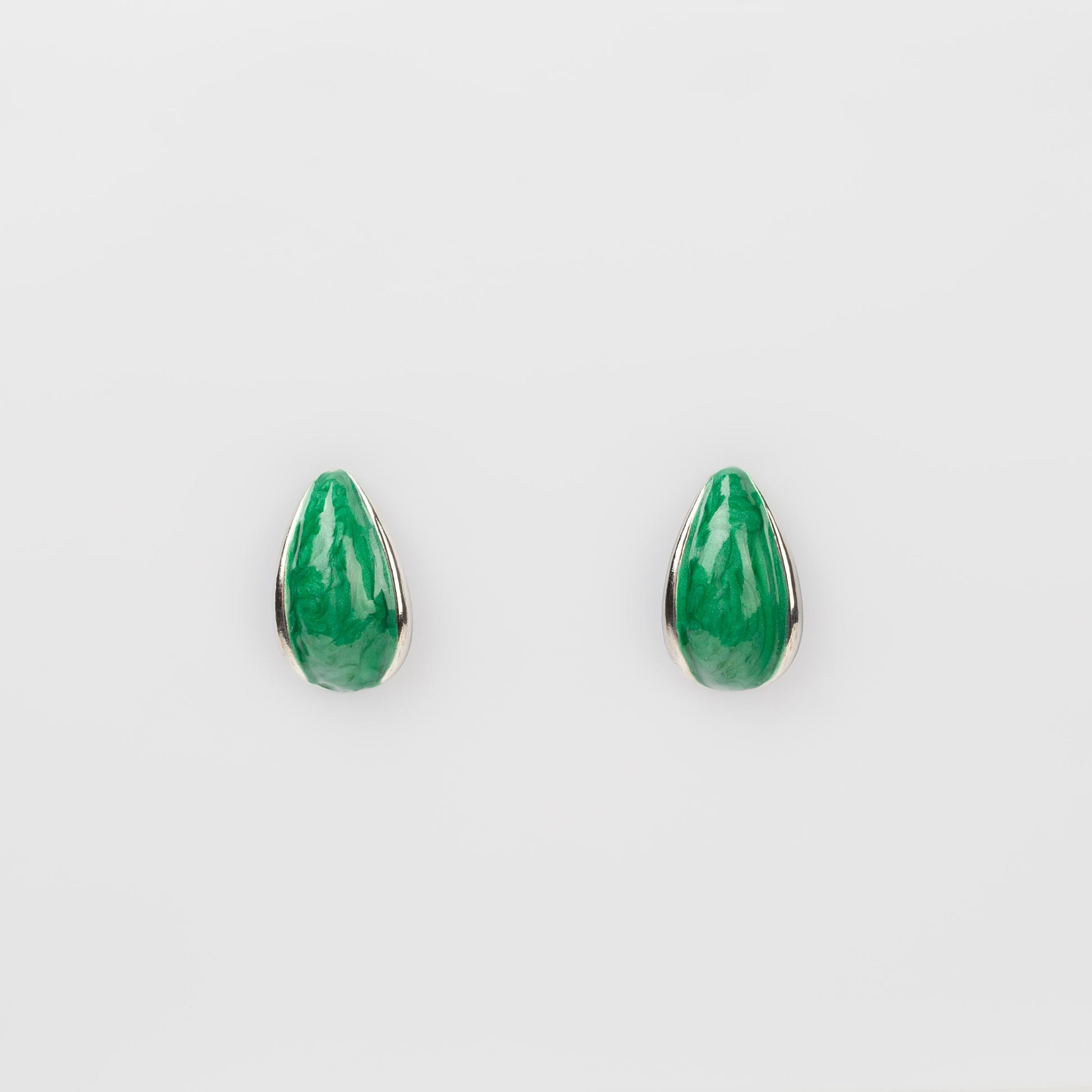 Cercei glossy diva mix, set 3 - Verde