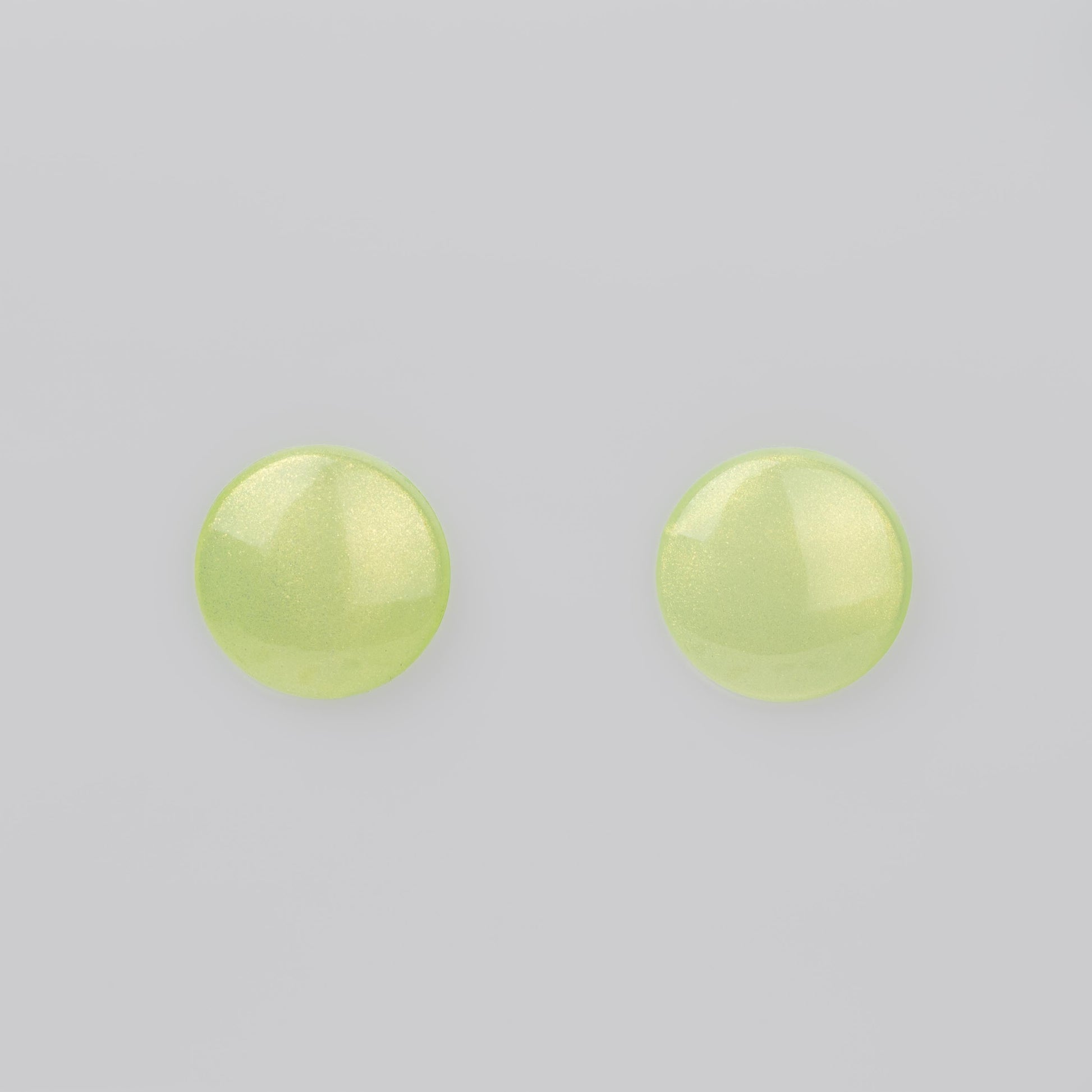 Cercei glossy glitter, set 2 - Verde