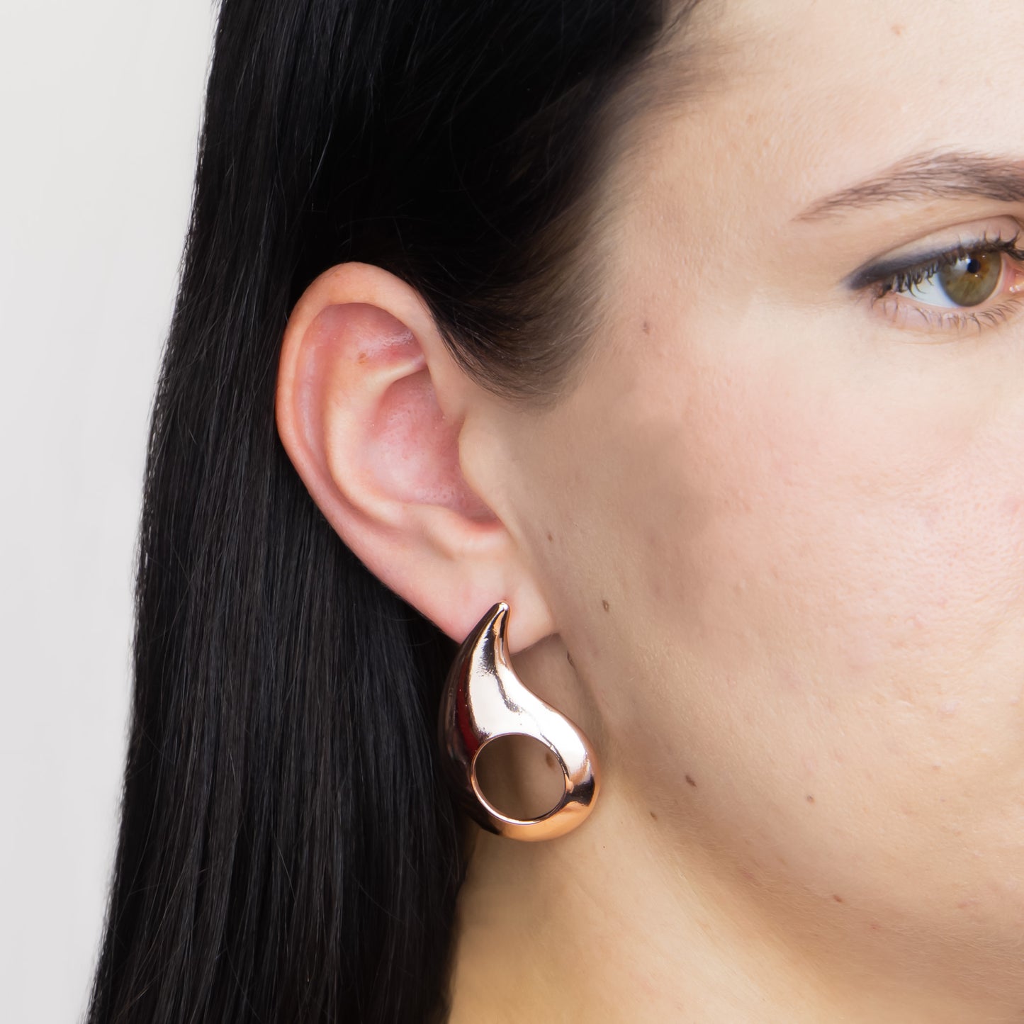 Cercei inca chic ușori, set 2 - Rose Gold